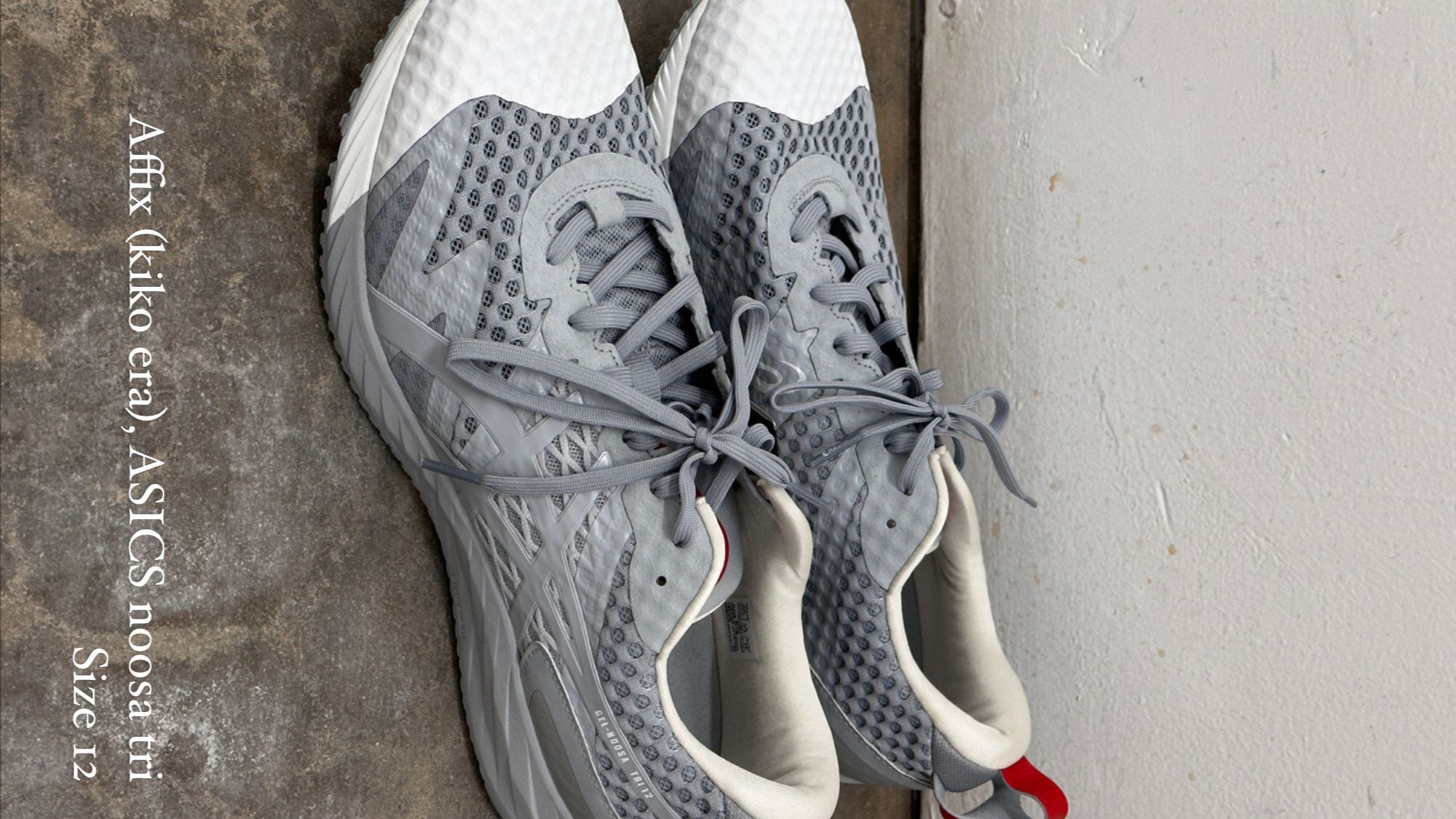 AFFXWRKS × Asics × Kiko Kostadinov Noosa Tri. Asics, Kiko Kostadinov., Affixworks. Size 11.5. Size US 11.5 / EU 44-45 - 17 Thumbnail