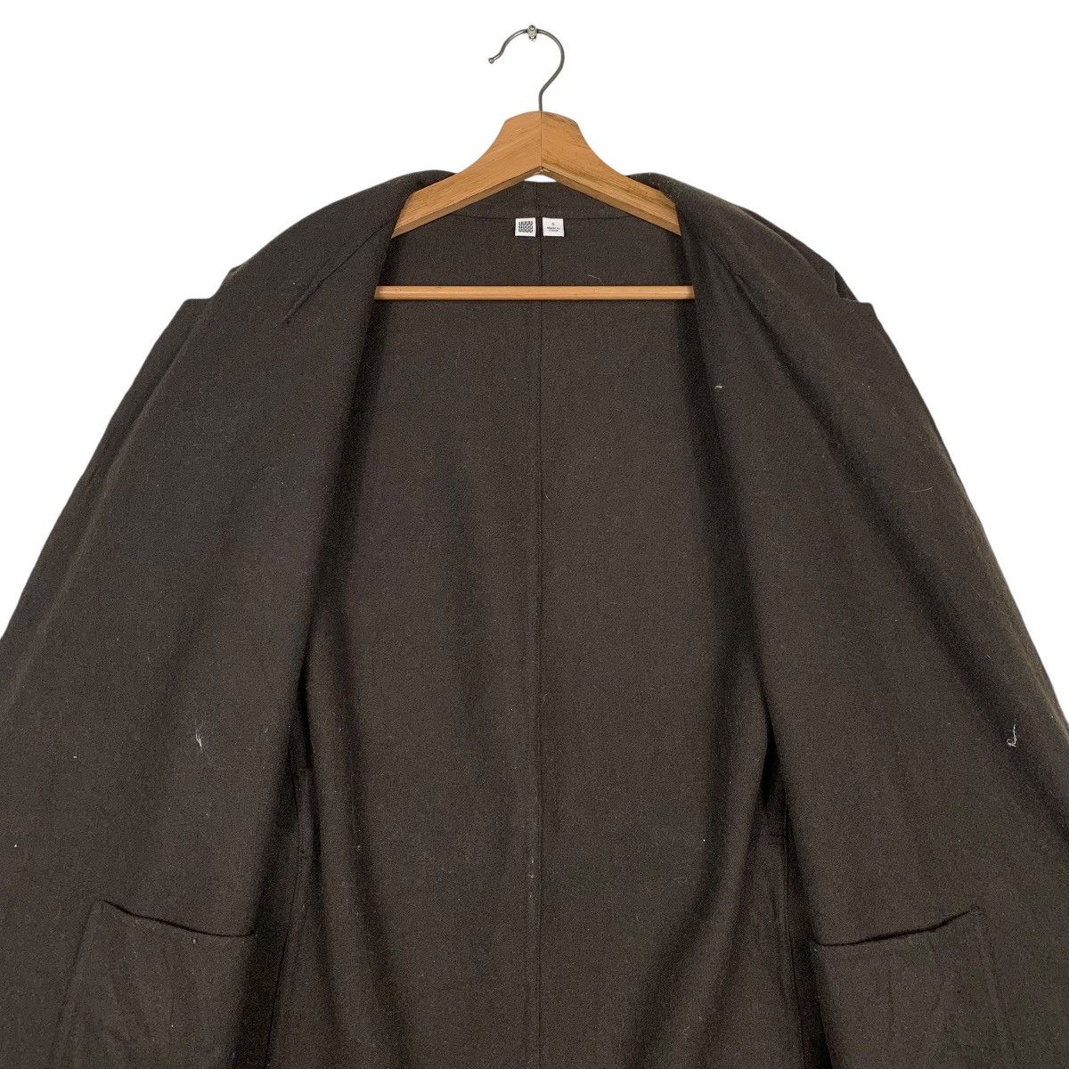 Christophe Lemaire Uniqlo U x Lemaire Buttonless Coat Size US S / EU 44-46 / 1 - 13 Thumbnail