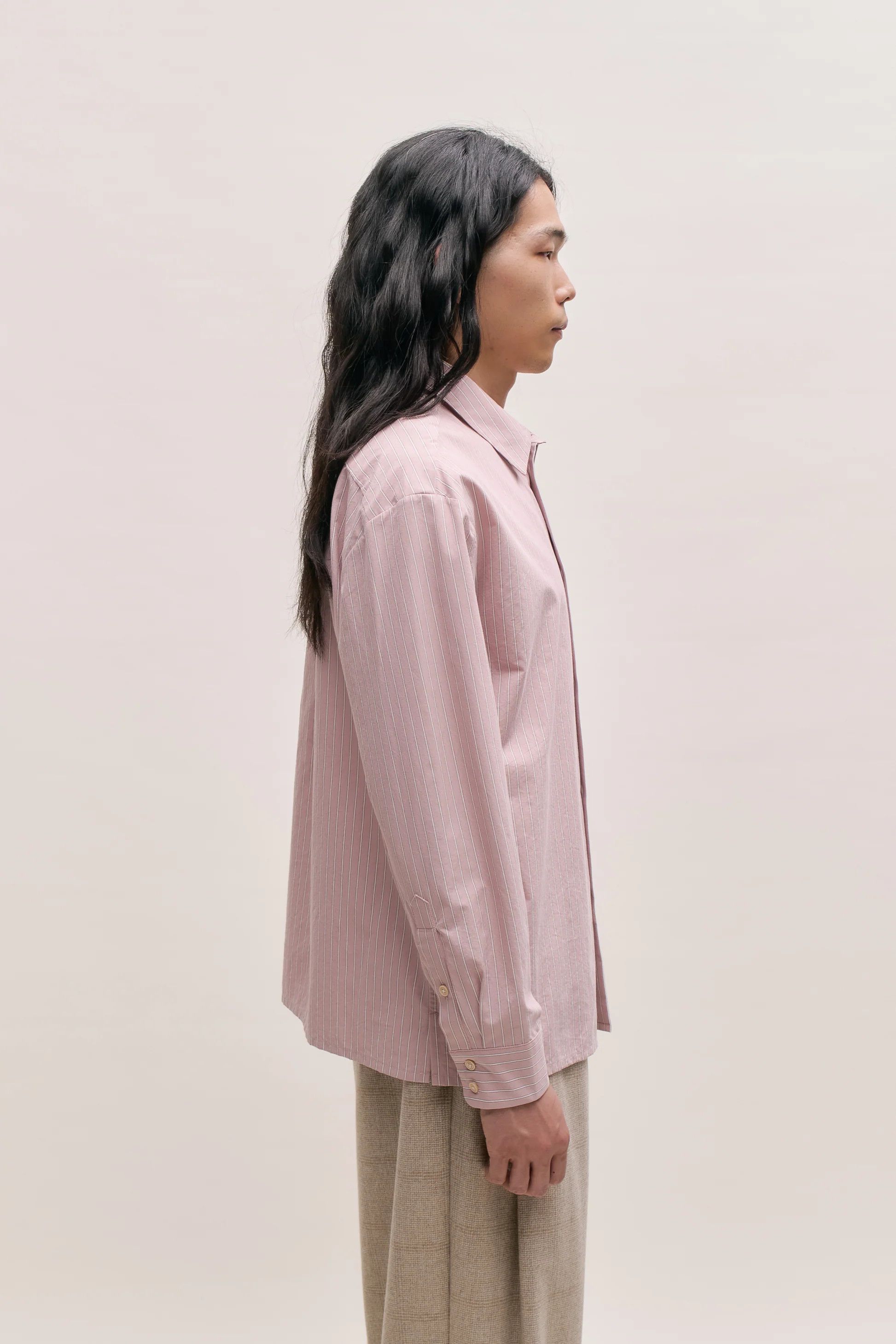 A Kind Of Guise 💚 AW25 A Kind Of Guise Gusto Shirt Wild Rose Stripe NEW Size US L / EU 52-54 / 3 - 5 Thumbnail