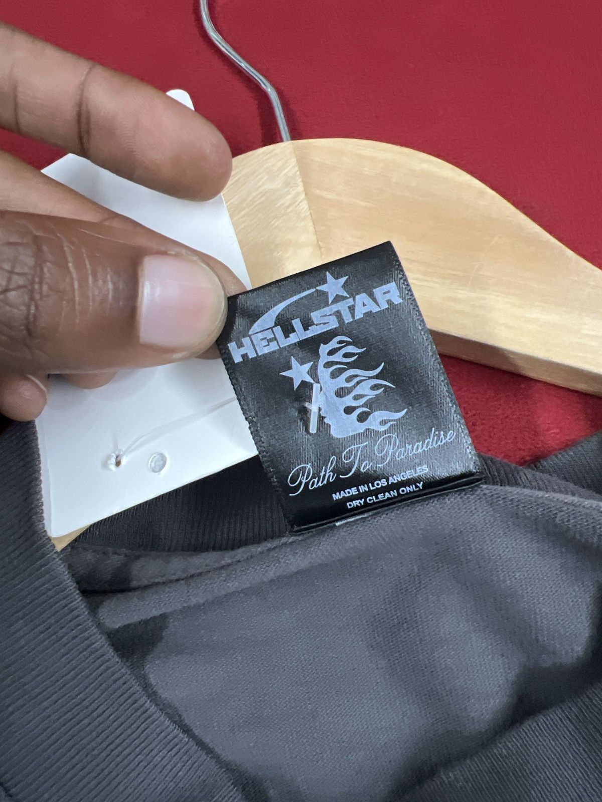 HELLSTAR Hellstar Jesus Emblem Vintage Black Size US XL / EU 56 / 4 - 4 Thumbnail