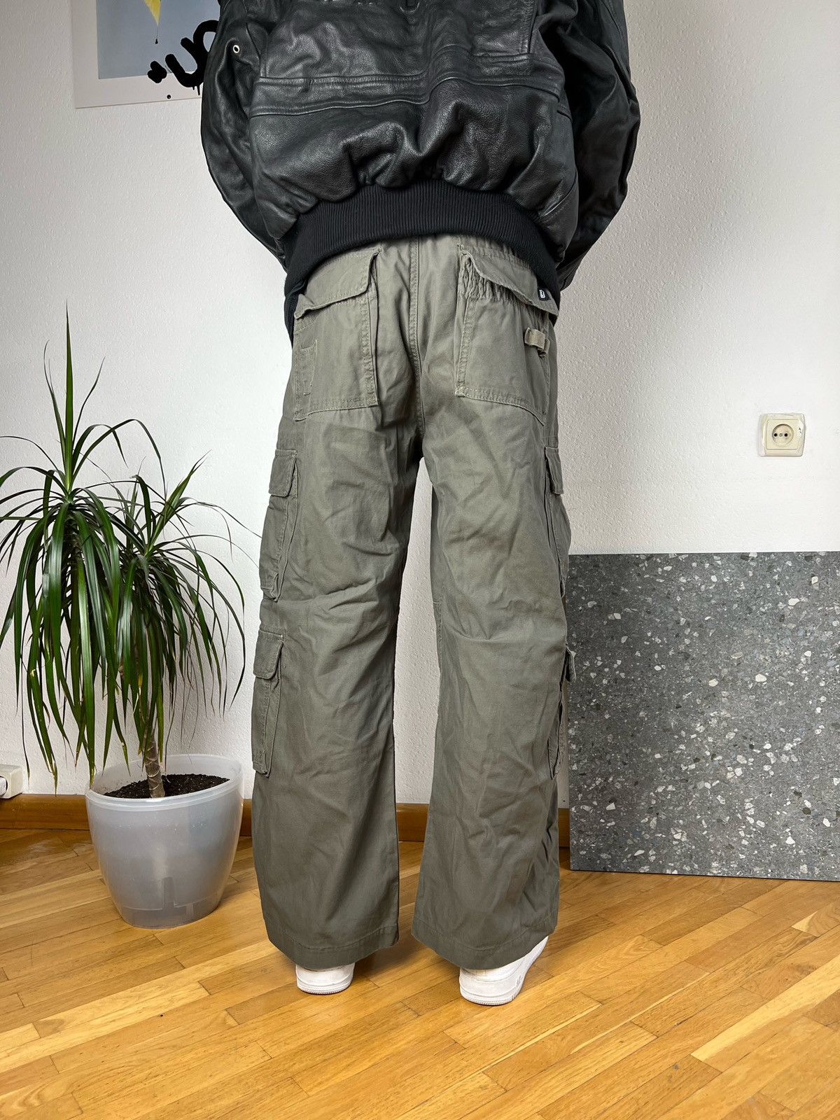 JNCO × Vintage vintage 2000s baggy wide leg surplus pants Size US 36 / EU 52 - 6 Thumbnail