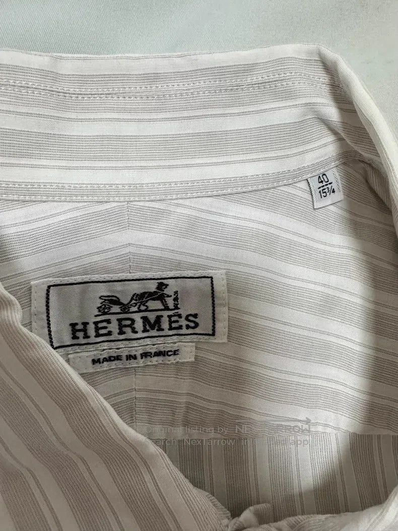 Hermes Hermes size 40 Linen blend jacket shirt with 0% linen and 8 Size US XXS / EU 40 - 6 Thumbnail