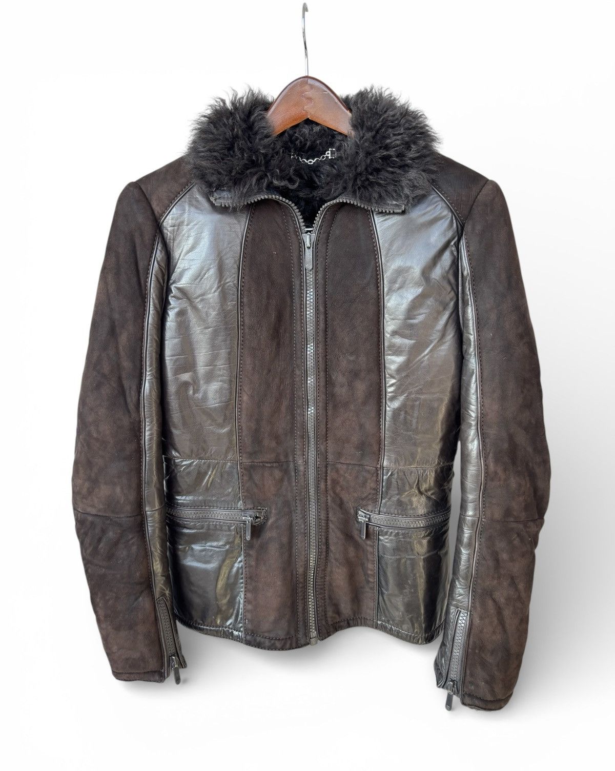 Gucci Gucci by Tom Ford Shearling Leather Jacket Size M / US 6-8 / IT 42-44 - 1 Thumbnail