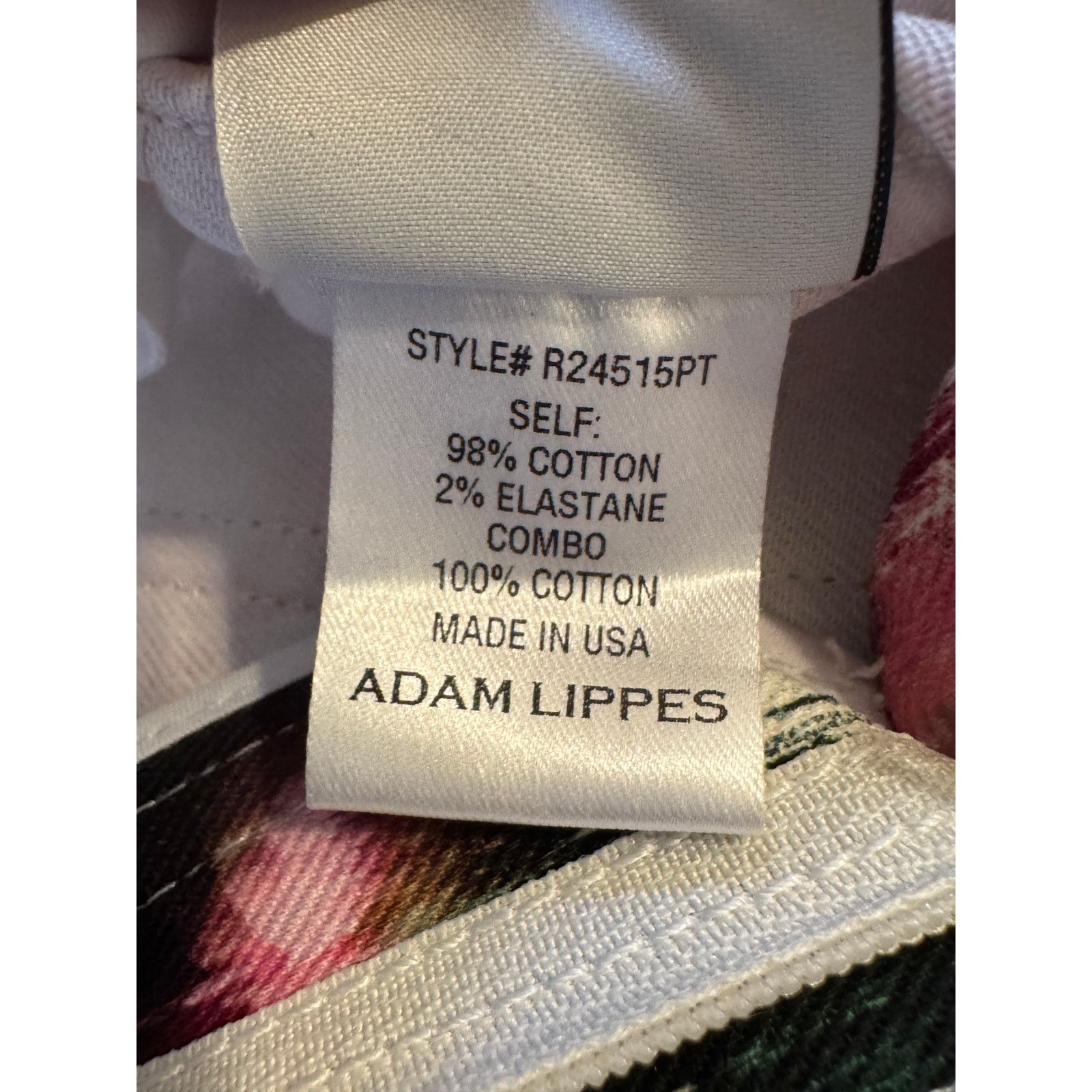 Adam Lippes Adam Lippes Alessia Pants in Pink Floral Size 25" / US 0 / IT 36 - 6 Thumbnail