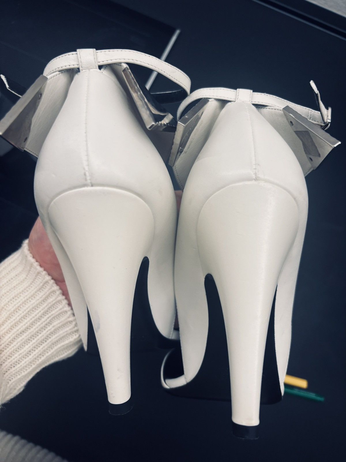 Calvin Klein 205W39NYC Heel sandals metal details Size US 9 / IT 39 - 6 Thumbnail