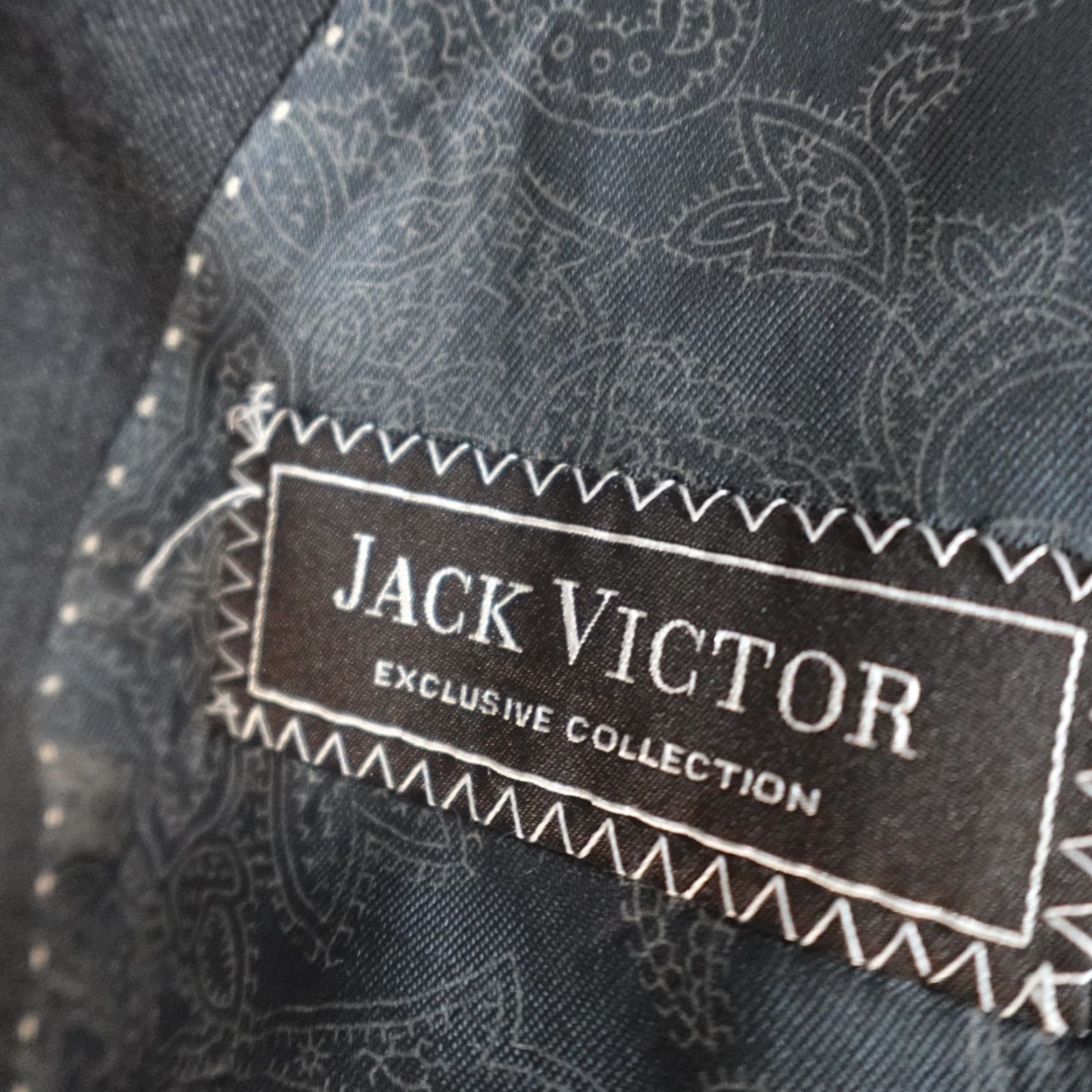 Jack Victor VINTAGE Jack Victor Jacket 44R Gray Solid Vitale Barberis Half Lined Size US S / EU 44-46 / 1 - 2 Thumbnail
