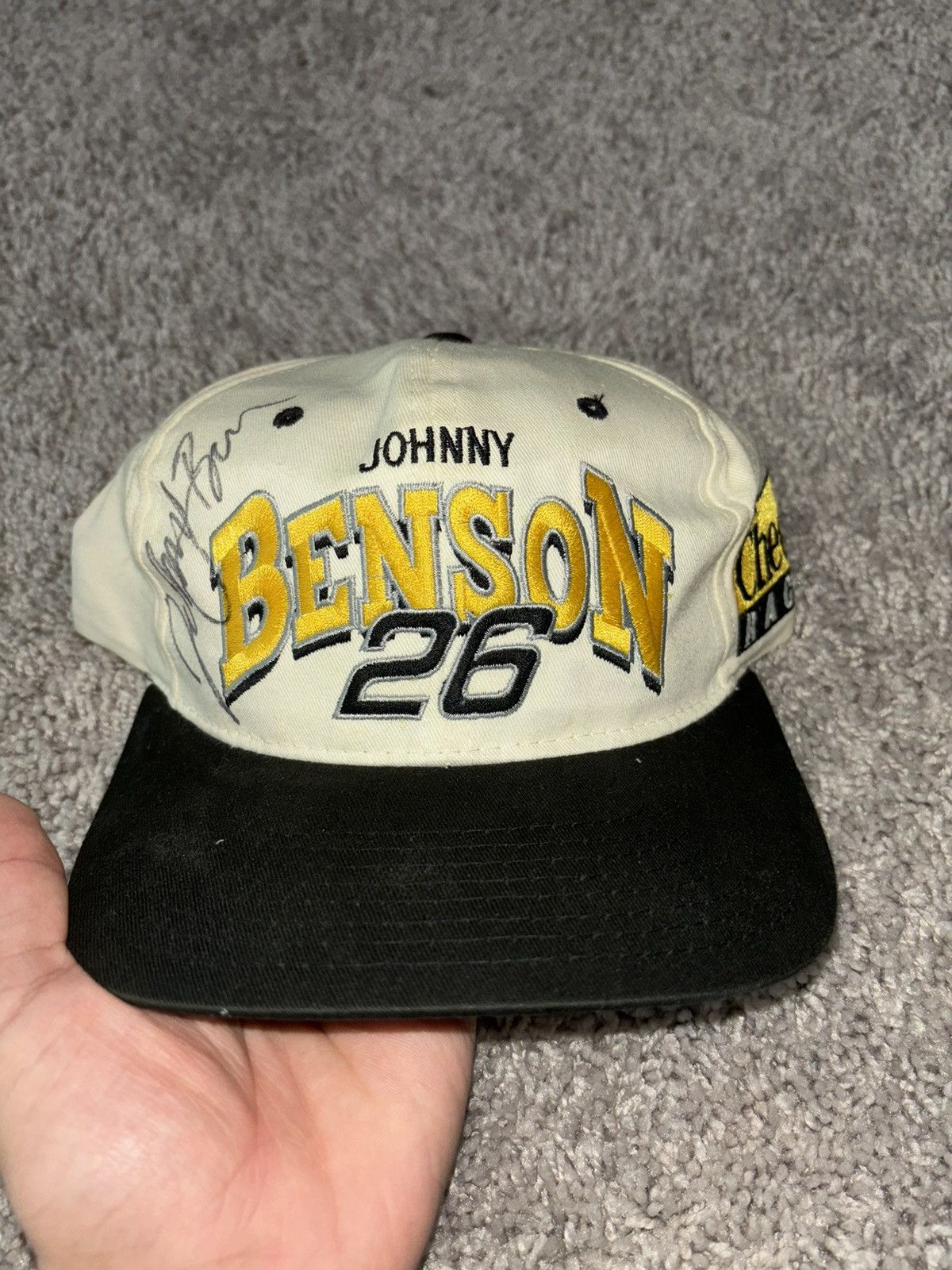 Vintage Vintage Johnny Benson Nascar Hat Size ONE SIZE - 1 Thumbnail