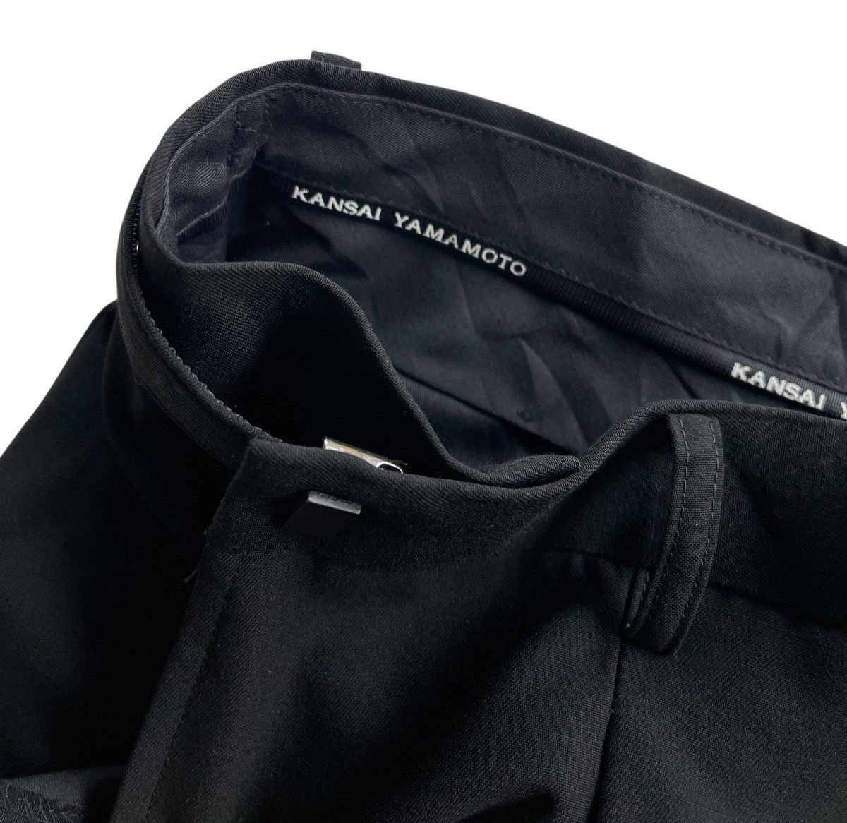 Kansai Yamamoto Kansai Yamamoto Side Waist Adjusters Trousers Pants Size US 32 / EU 48 - 6 Thumbnail