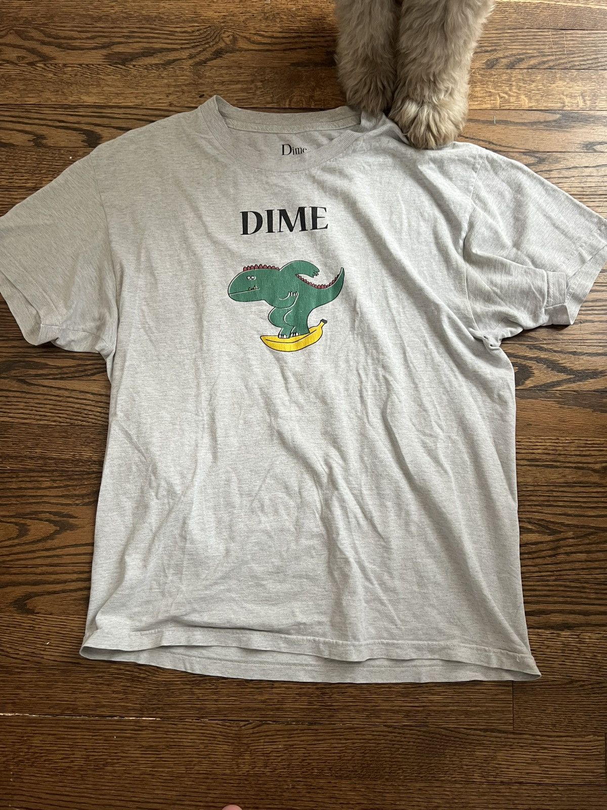 Dime Dime T-Shirt Gray Banana Skateboard Size US L / EU 52-54 / 3 - 1 Thumbnail