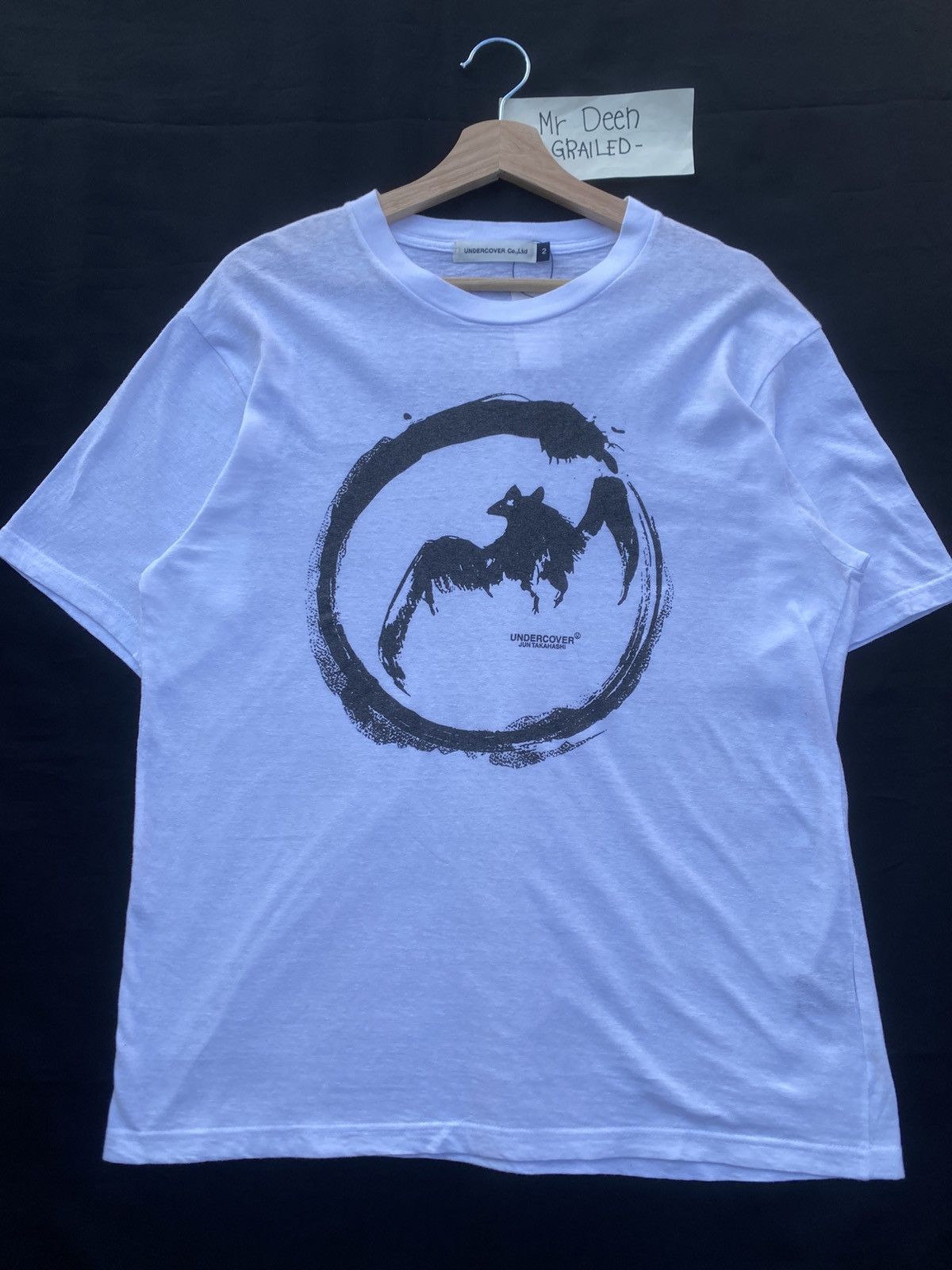 Undercover Rare Undercover Jun Takahashi Bat Printed Tshirt Size US L / EU 52-54 / 3 - 6 Thumbnail