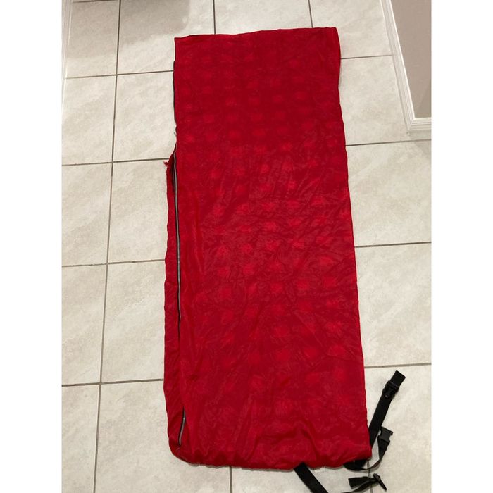 Marlboro Vintage Marlboro Sleeping Bag Red 90s Buffalo Plaid Retro