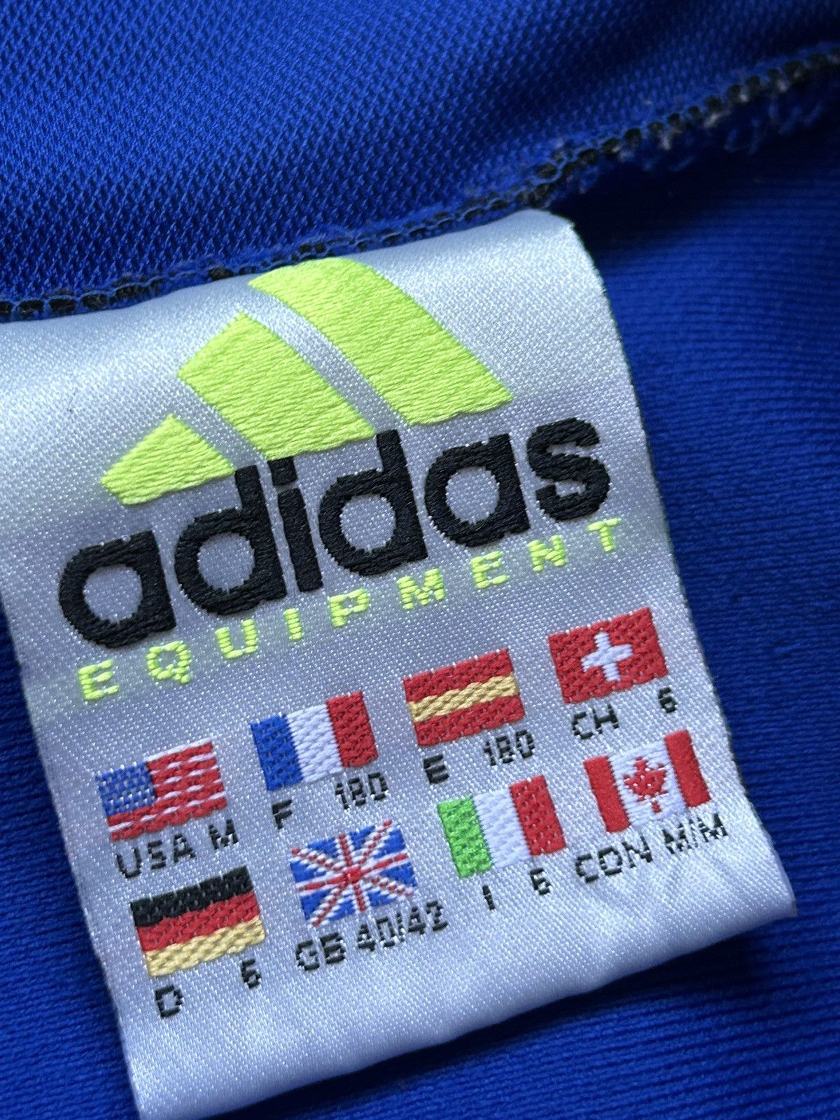 Adidas × Equipment SWEATSHIRT ADIDAS EQUIPMENT 🔘 VINTAGE 🔘 STREETWEAR 🔘 SPORT 🔘 Size US M / EU 48-50 / 2 - 4 Thumbnail