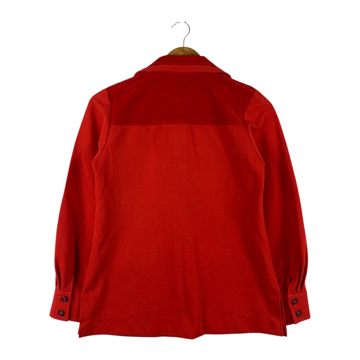 Vintage Vintage 90s ARNOLD PALMER RENOWN Button Up Red Coat Size S / US 4 / IT 40 - 2 Thumbnail