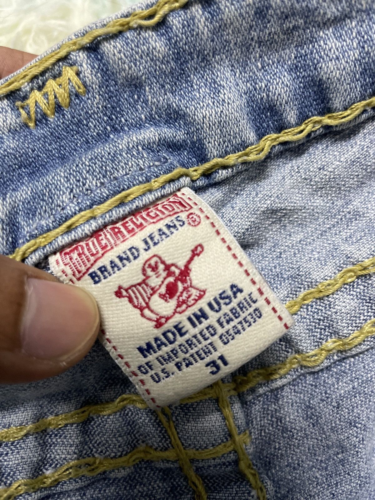 True Religion × Vintage ‼️HEARING OFFER‼️True Religion denim for women Size 31" - 14 Thumbnail
