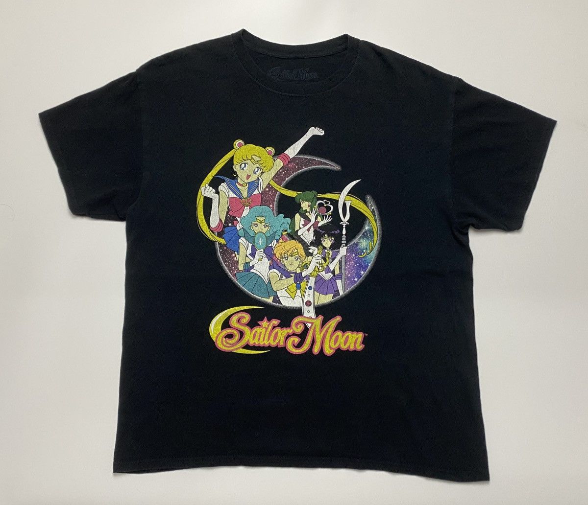 Cartoon Network Vintage Y2k Sailor Moon Overprint Size US XL / EU 56 / 4 - 1 Thumbnail
