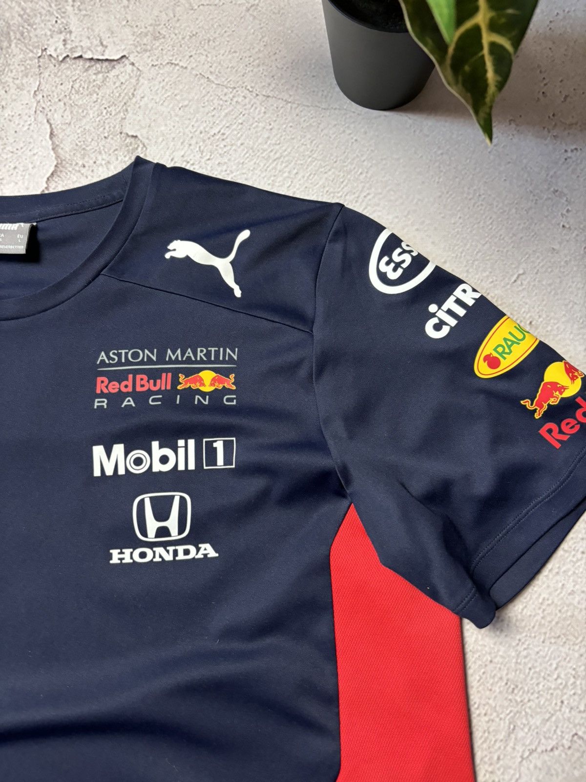 Puma × Red Bull Red Bull Racing 2020/2021 F1 Team T-Shirt Puma Size L Men Size US L / EU 52-54 / 3 - 3 Thumbnail