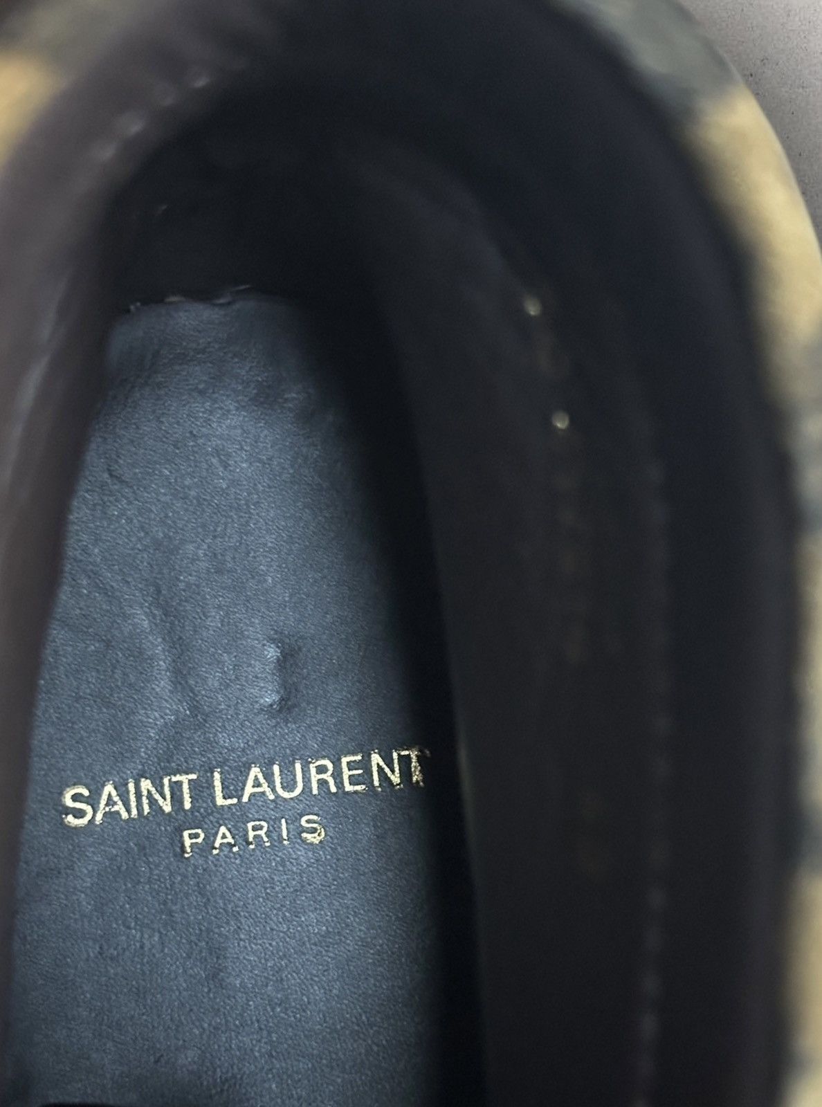 Saint Laurent Paris Saint Laurent Fringe Moccasin Wallabies Size US 10 / EU 43 - 6 Thumbnail