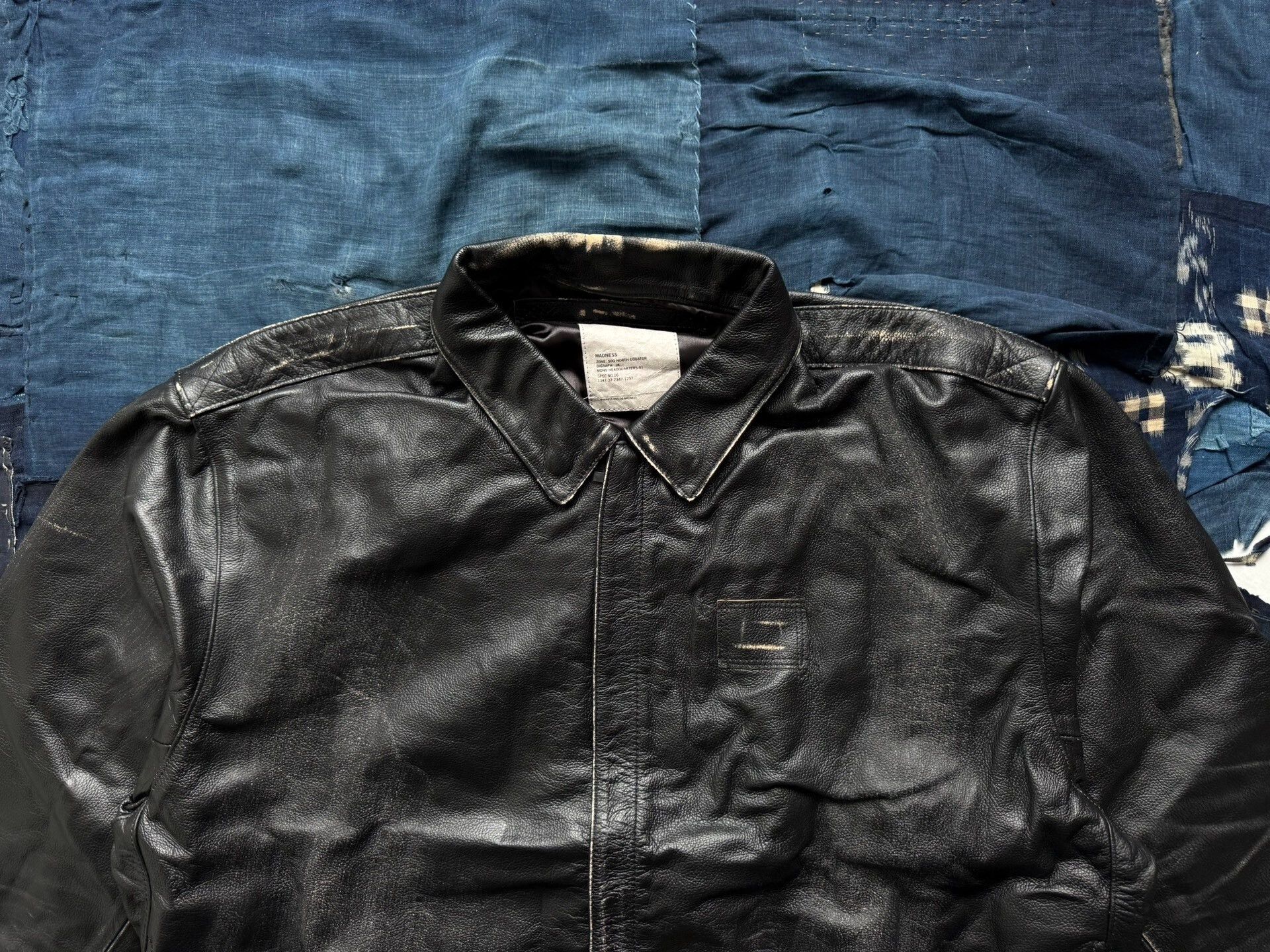 Madness MADNESS LEATHER A2 AVIATOR JACKET Size US L / EU 52-54 / 3 - 4 Thumbnail