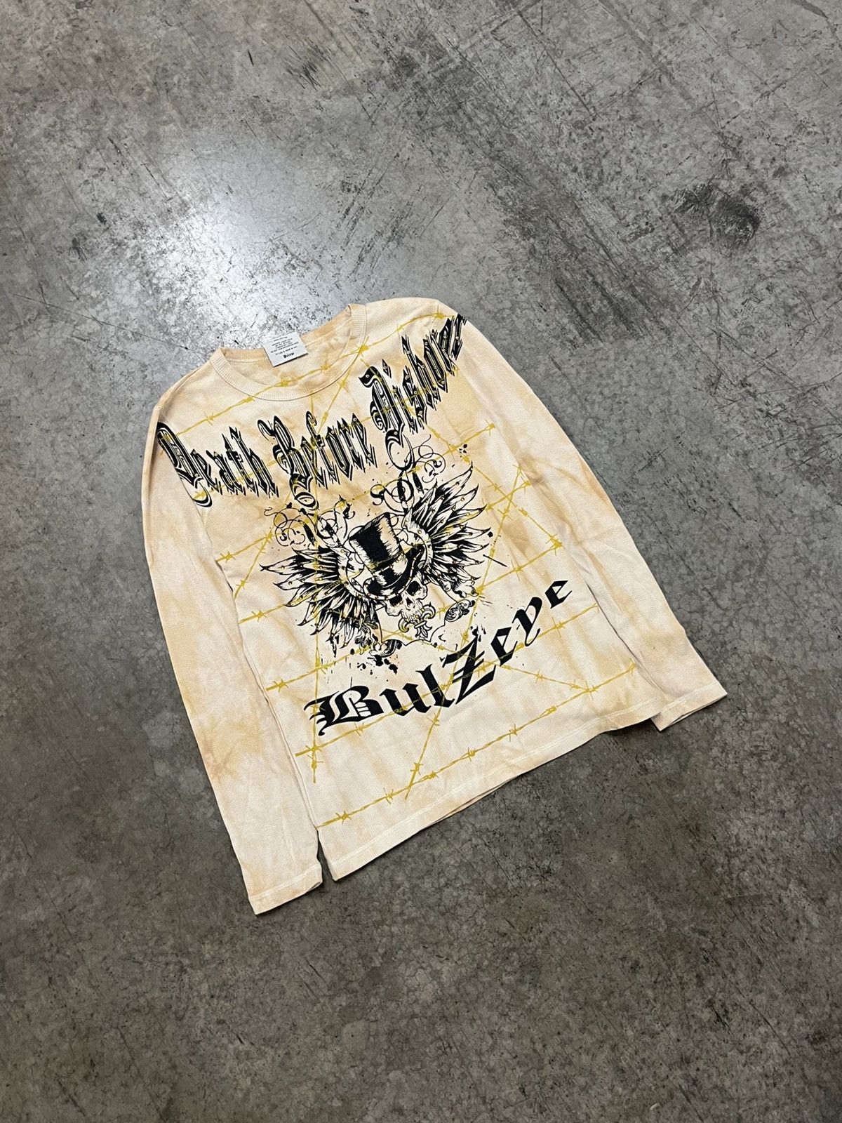 Affliction × Vintage Y2k grunge thermal skater hype rare affliction style opium Size US M / EU 48-50 / 2 - 1 Thumbnail