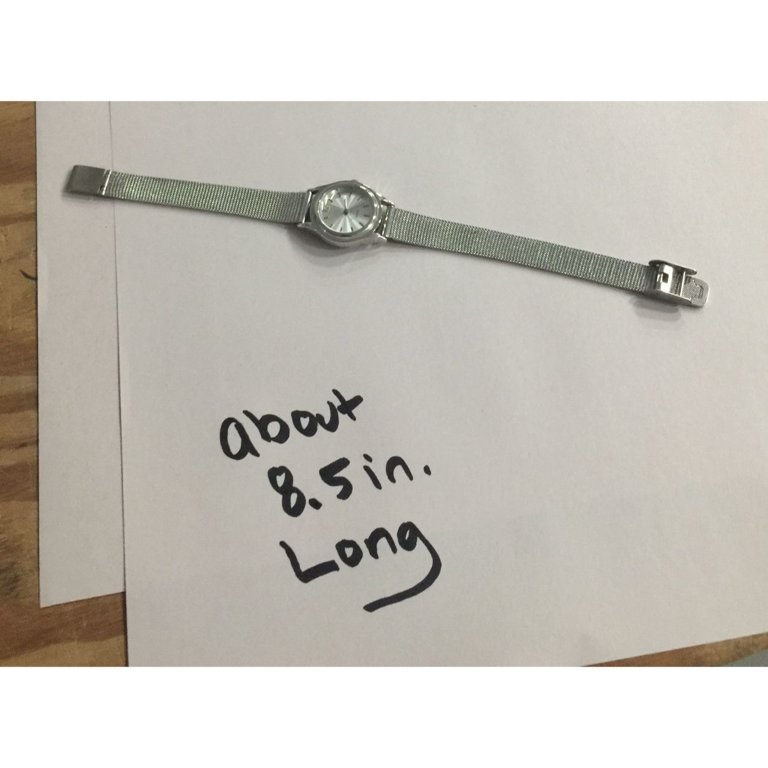Other Quartz Silver Tone Watch - about 8.5 inches long (Untested) Size ONE SIZE - 5 Thumbnail