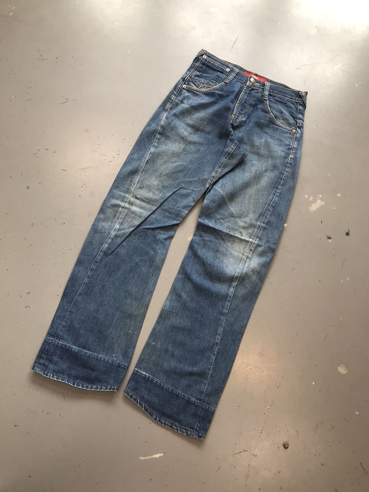 Japanese Brand × Vintage Vintage Evisu inspired engineer denim pant Size US 29 - 3 Thumbnail