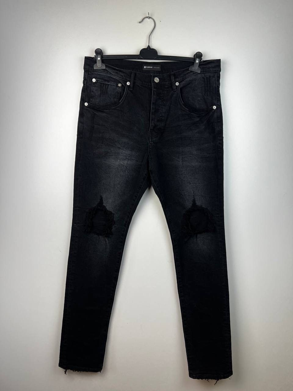 image of Purple Vintage Purple Brand P002 Luxury Denim Size 34 in Black, Men's