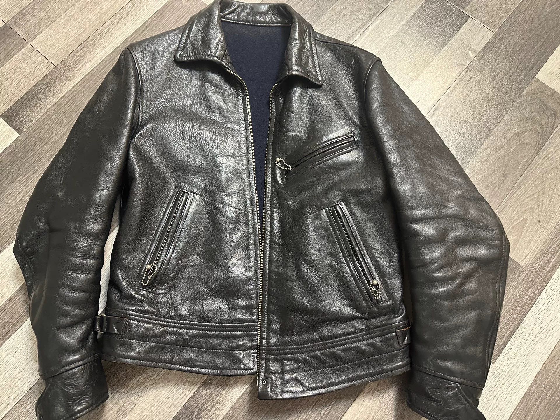 Freewheelers Freewheelers Leather Jacket Classic Style Size US XXS / EU 40 - 1 Thumbnail