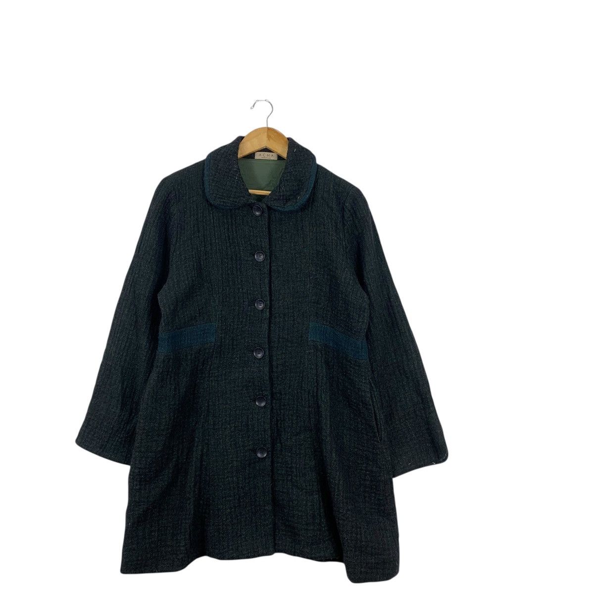 Vintage Vintage ACHA NAMBARA JAPAN Trench Coat Parka Jacket Heavy Size M / US 6-8 / IT 42-44 - 3 Thumbnail