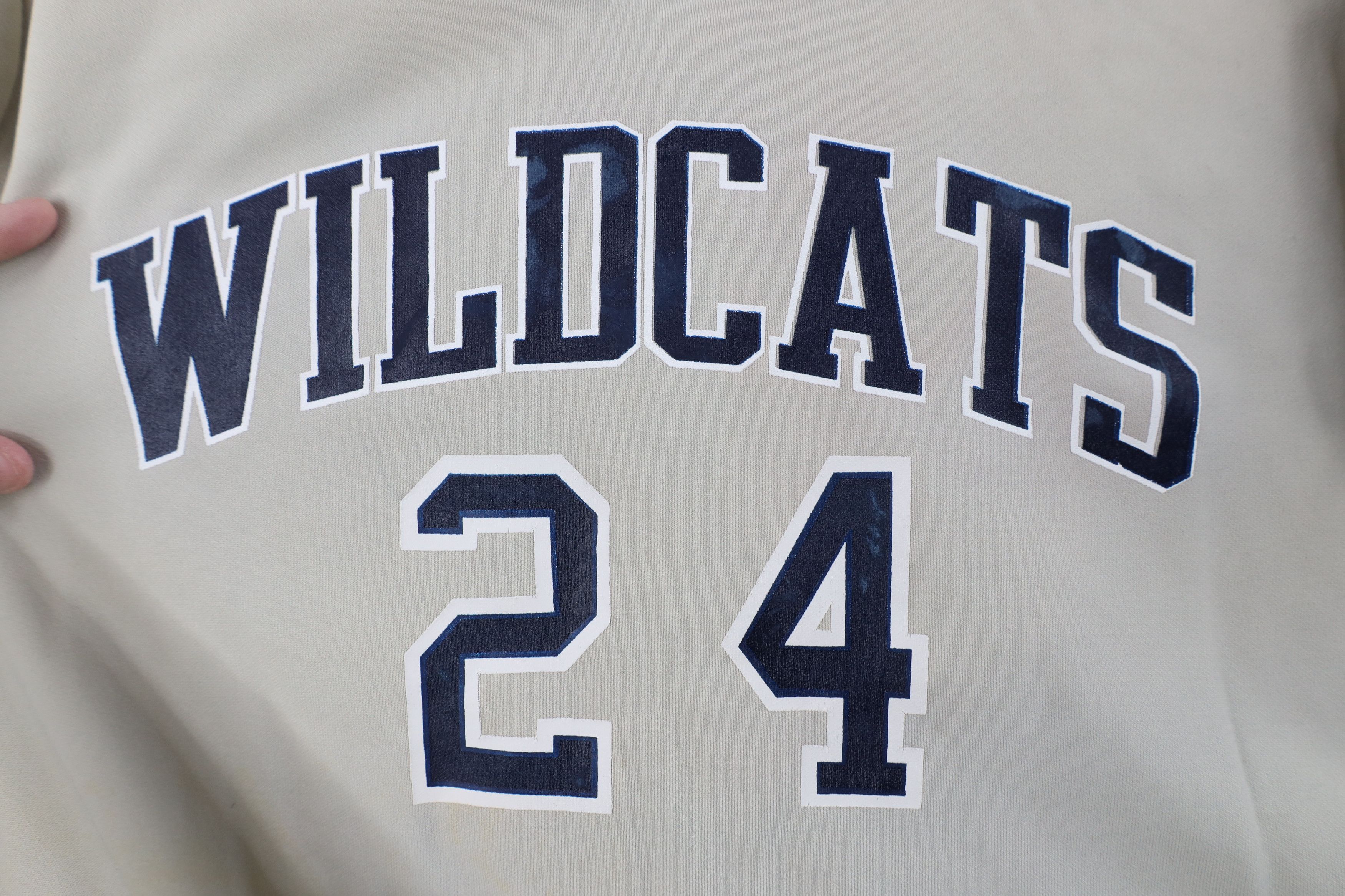 Vintage Vintage 70s Wildcats Nylon Durene Knit Baseball Jersey USA Size US XL / EU 56 / 4 - 4 Thumbnail