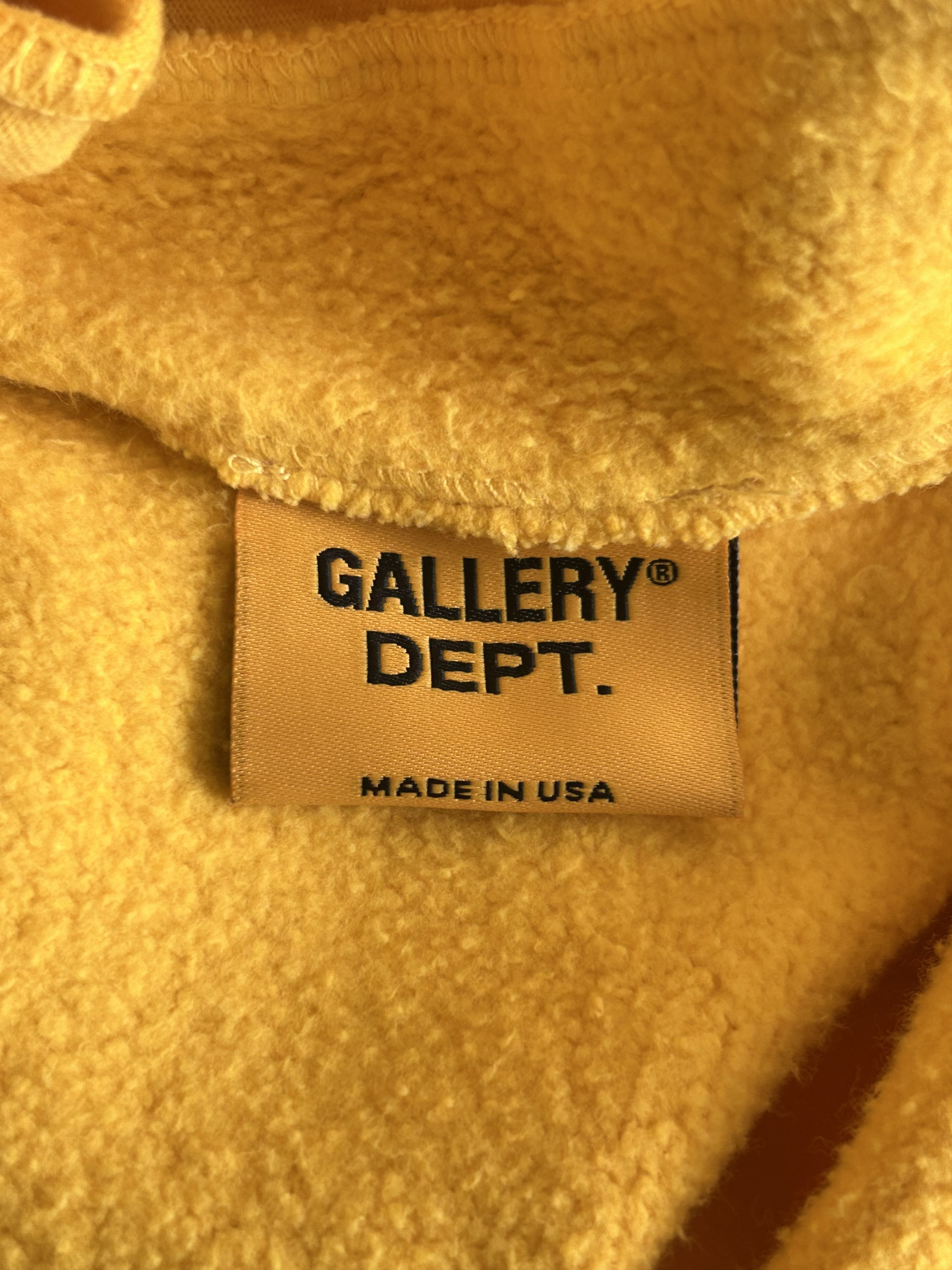 Gallery Dept. Gallery Dept Yellow & Black Sweatpants Size US 34 / EU 50 - 4 Thumbnail