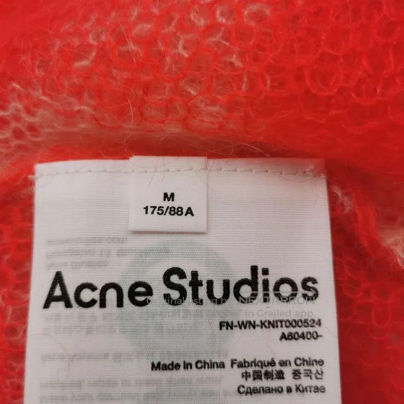 Acne Studios Acne Studios Wool Mohair Blended Colorblock Plaid Single B Size M / US 6-8 / IT 42-44 - 5 Thumbnail