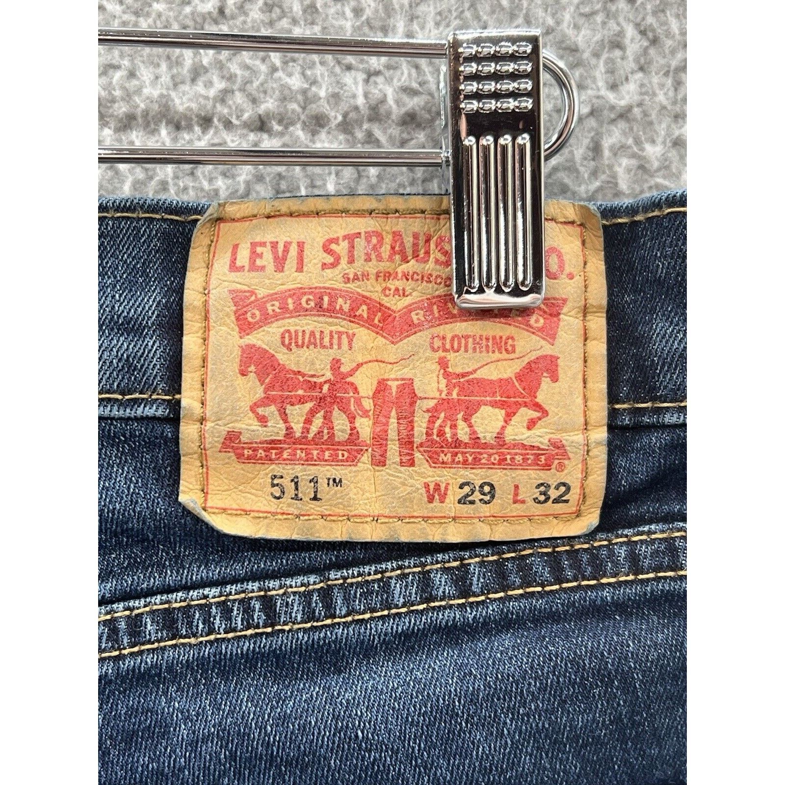 Levi's Levi’s 501 511 512 Denim Jeans Bundle Lot Of 4 Sz W 29 L 32 Size 29" - 4 Thumbnail