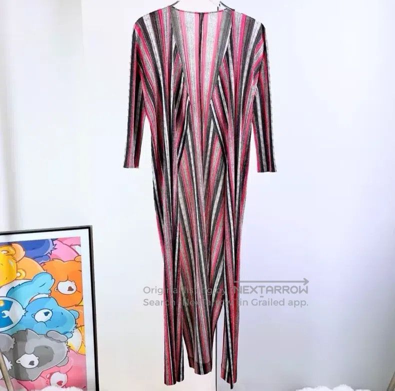 Issey Miyake Issey Miyake Color-Blocked Coat Size XXL / US 16-18 / IT 52-54 - 1 Thumbnail