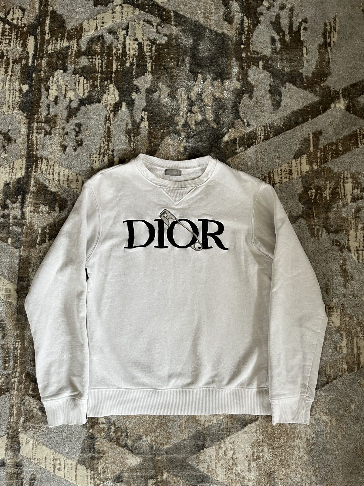 Dior safety pin discount sweatshirt