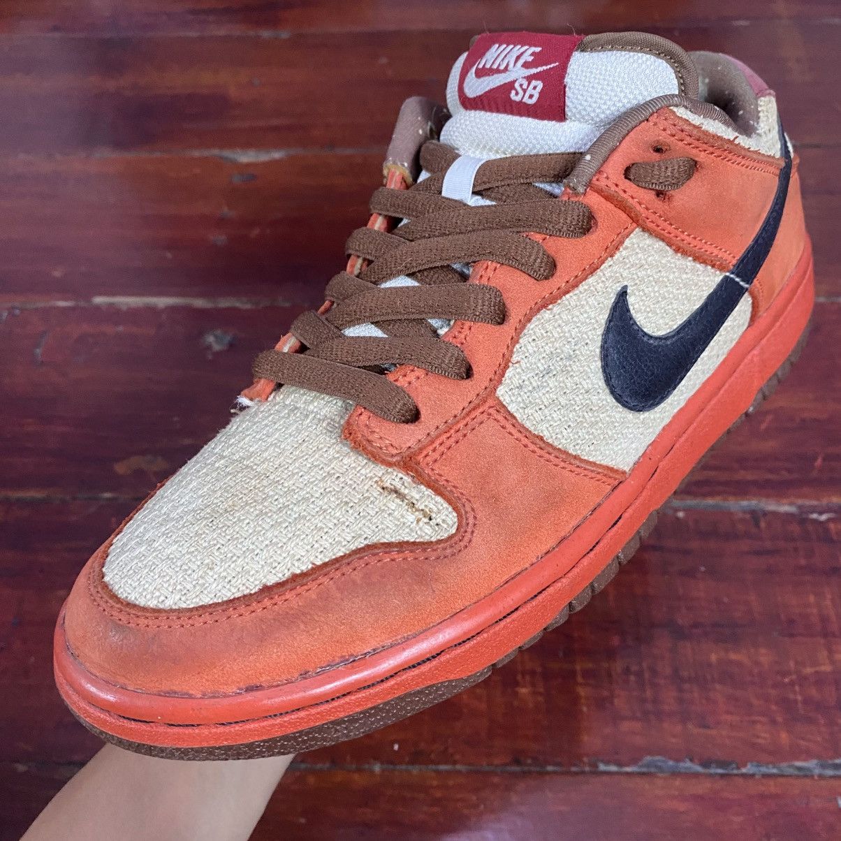 Nike SB Dunk Low Un Hemp 2009 Size US 8 / EU 41 - 11 Thumbnail