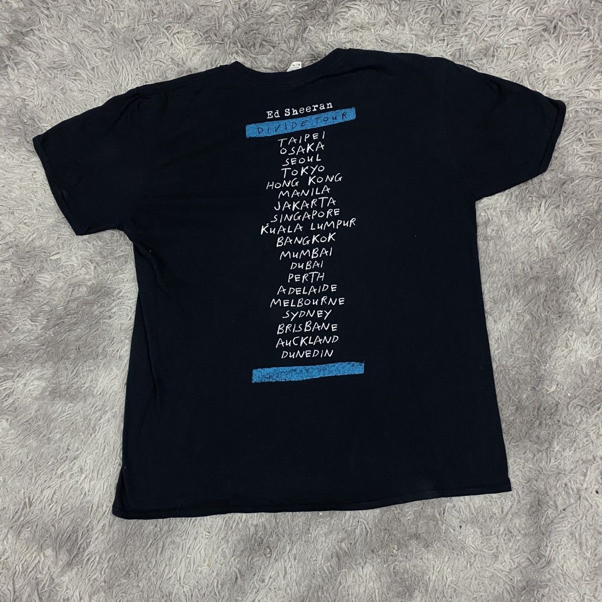 Band Tees × Gildan Ed sheeran divide album cover tour Size US XL / EU 56 / 4 - 5 Thumbnail