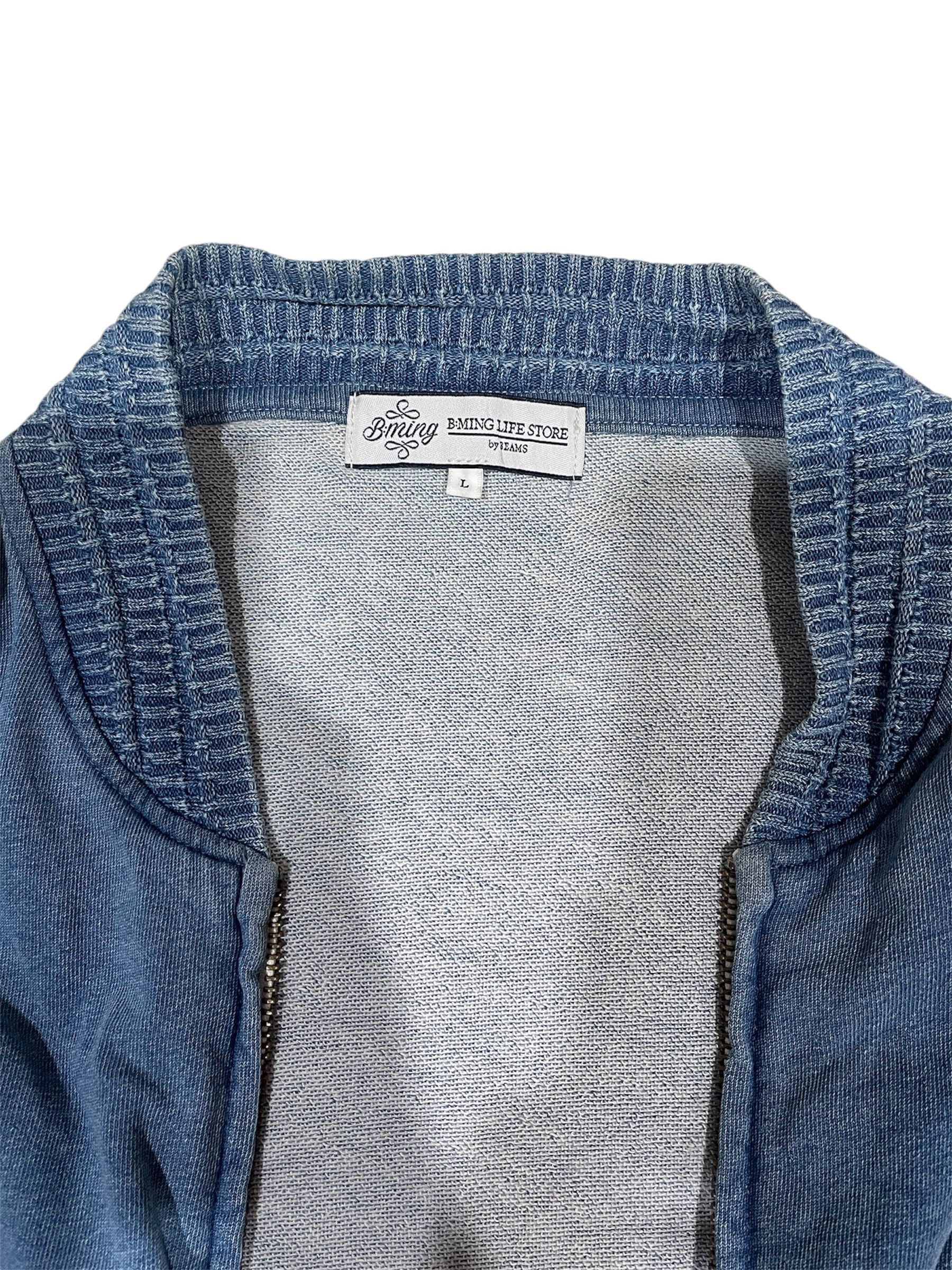 Beams Plus × Designer × Japanese Brand B:MING LIFE STORE By Beams Full Zipper Jeans Jacket Size US L / EU 52-54 / 3 - 5 Thumbnail