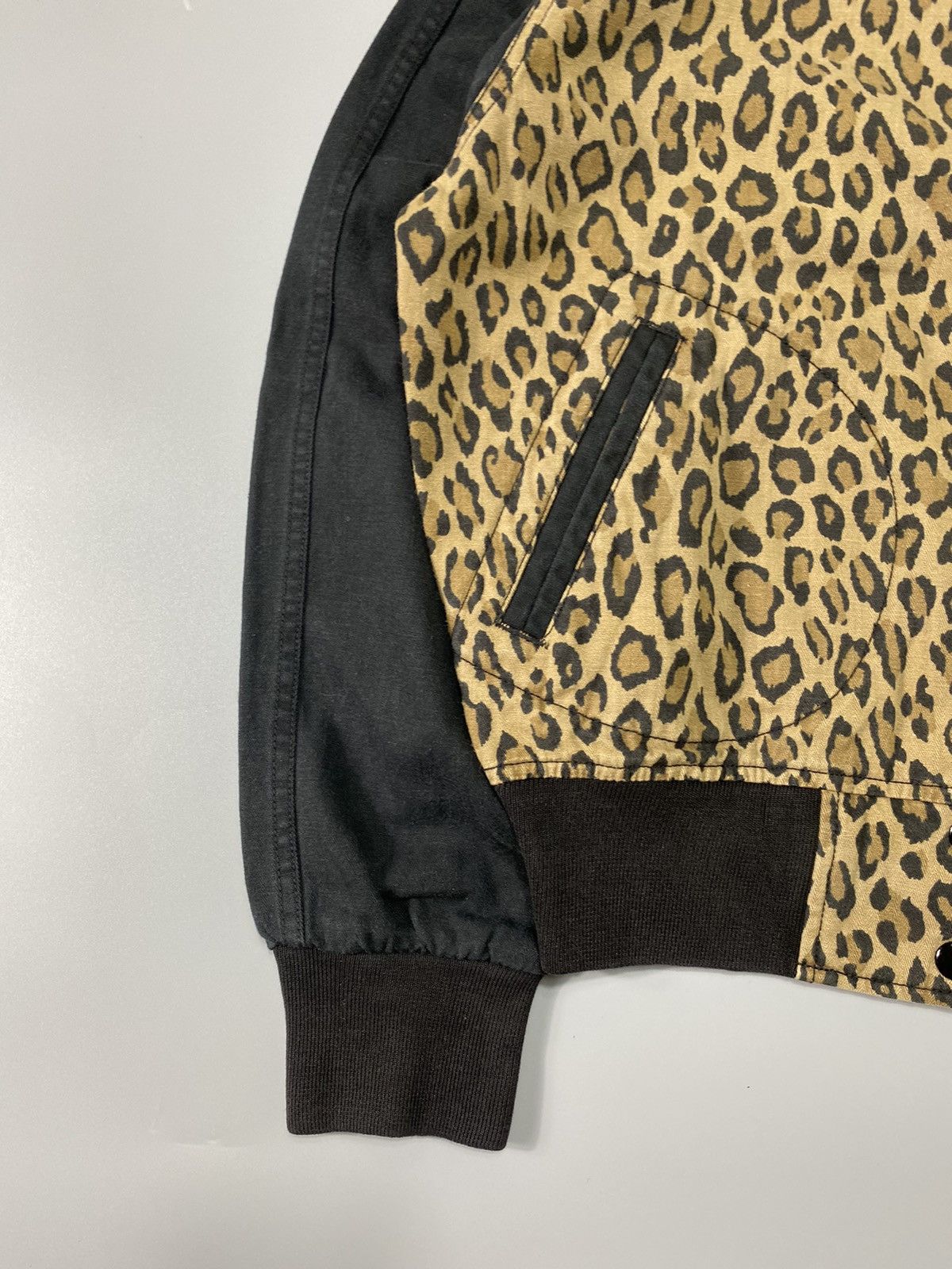 R13 Spring 2020- Leopard Print Bomber Jacket Size M / US 6-8 / IT 42-44 - 2 Thumbnail