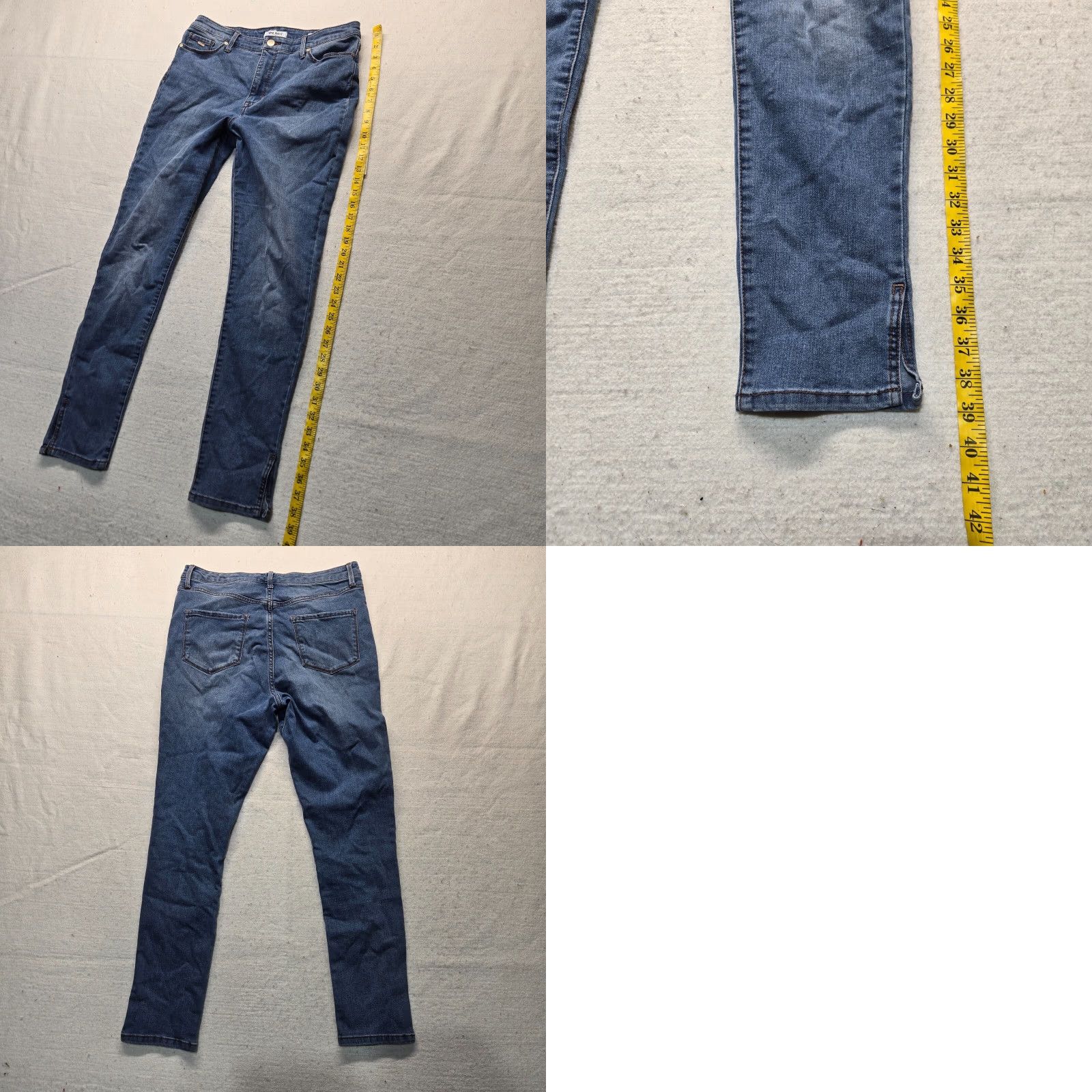 Nine West Nine West Jeans Womens 10 High Rise Skinny Medium Wash Blue Denim Pants Boys? No, Women. Size 32" / US 10 / IT 46 - 8 Thumbnail