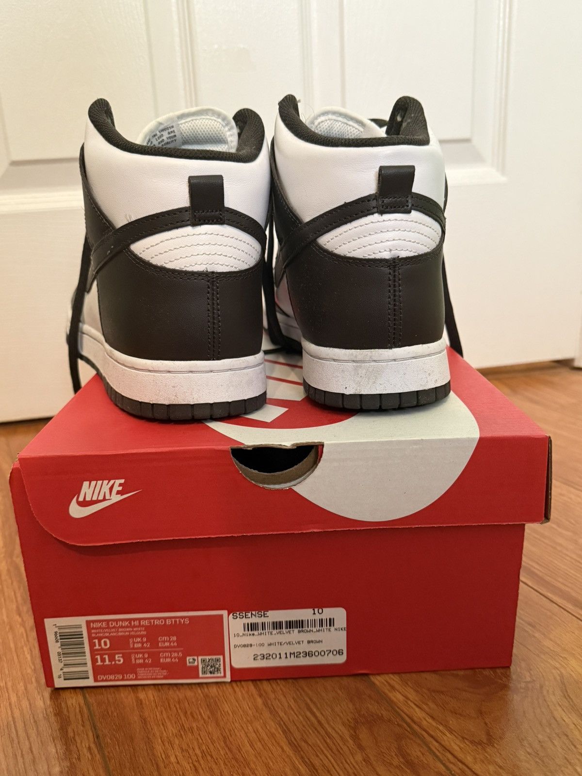 Nike Nike Dunk High Brown Size US 10 / EU 43 - 7 Thumbnail