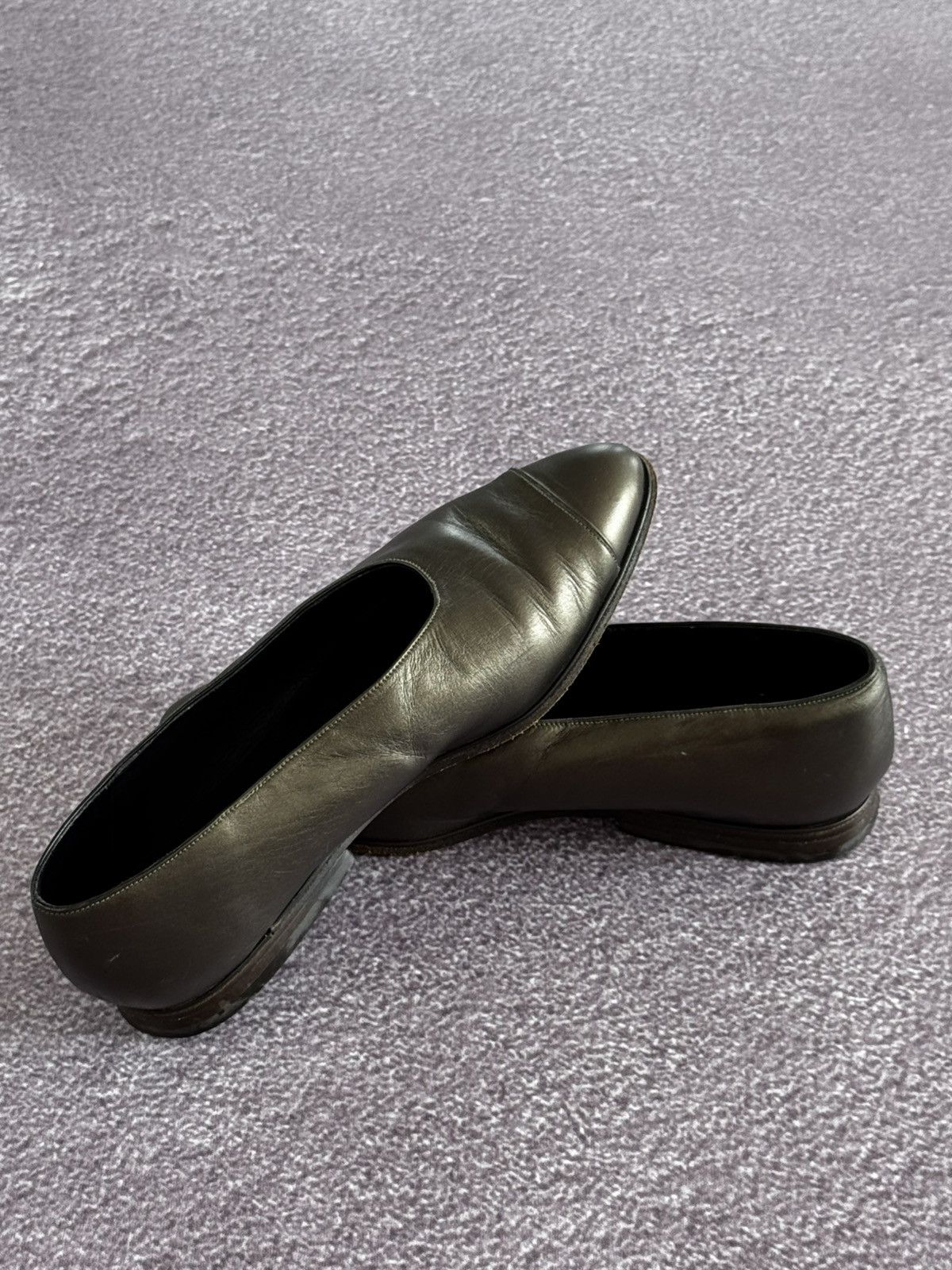 Bally Bally Real Leather Y2K 90s Flats Shoes Size US 5.5 / IT 35.5 - 5 Thumbnail