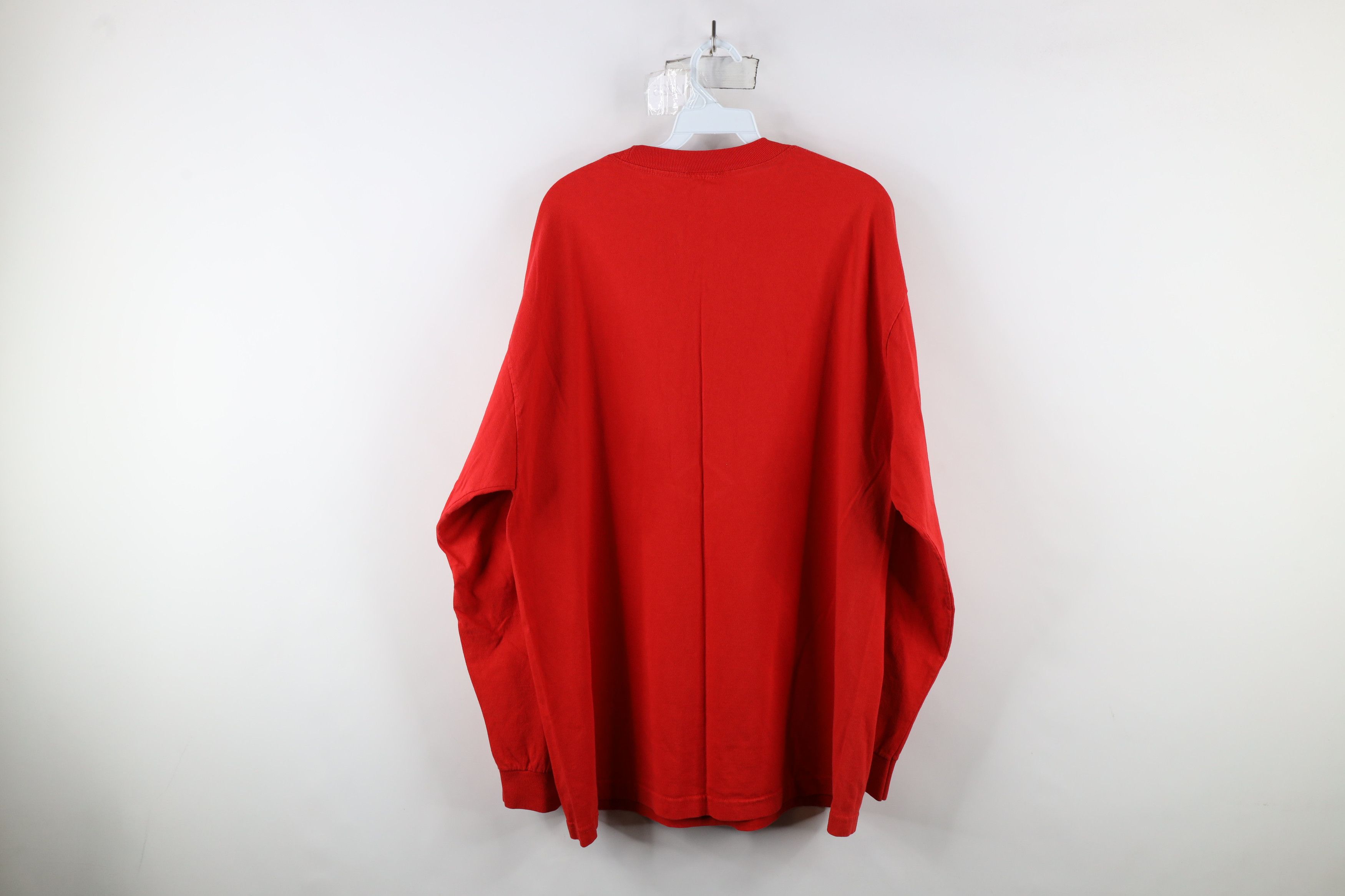 Majestic × Vintage Vintage Majestic Red Wings Hockey Long Sleeve T-Shirt Red Size US XL / EU 56 / 4 - 11 Thumbnail