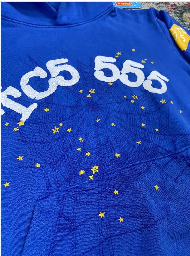 Spyder 🕸️SP5DER PI*NK HOODIE-BLUE-SIZE MEDIUM-BRAND NEW AUTHENTIC✅ Size US M / EU 48-50 / 2 - 2 Thumbnail