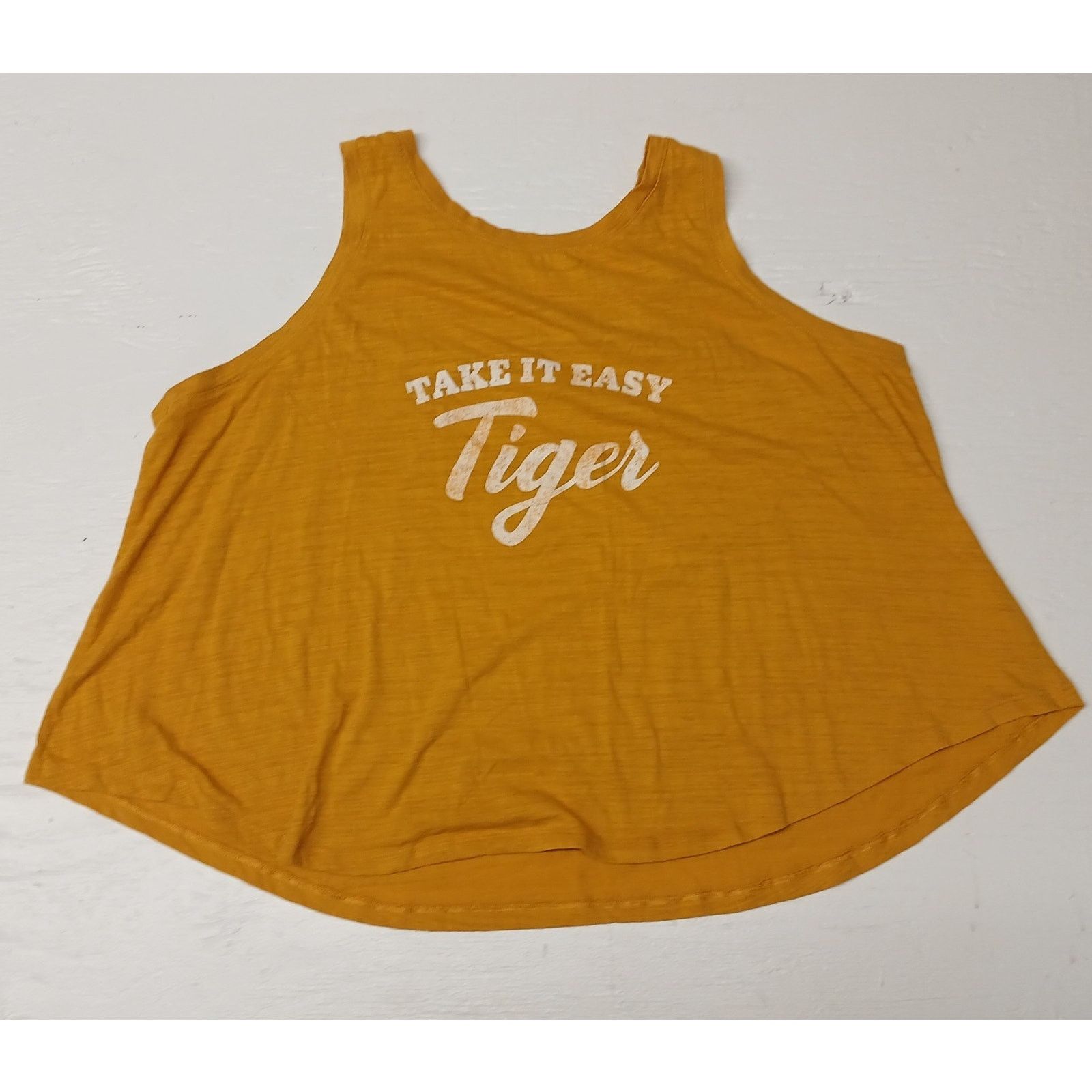 Other Secret Treasures (3XL) Yellow Comfort Stretch Tank Top Shirt Size ONE SIZE - 1 Thumbnail