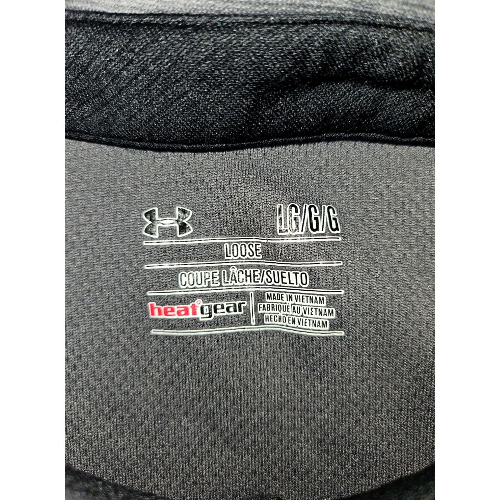Under Armour Under Armour Polo Large Mens Short Sleeve Gray HeatGear Golf Workwear Size US L / EU 52-54 / 3 - 2 Thumbnail