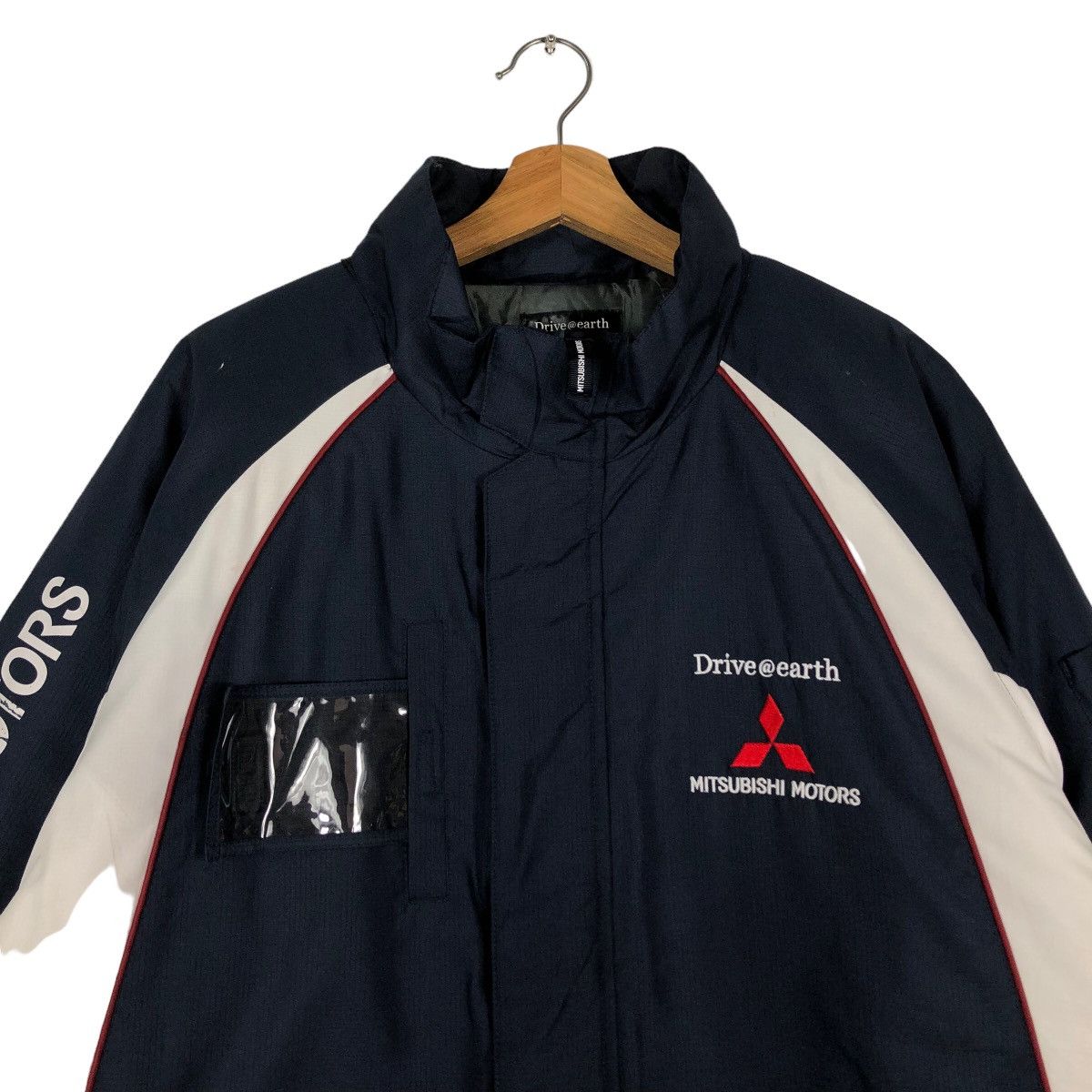 Japanese Brand 🔥90’s Vintage Work Jacket Bomber Design Mitsubishi Racing Size US L / EU 52-54 / 3 - 2 Thumbnail