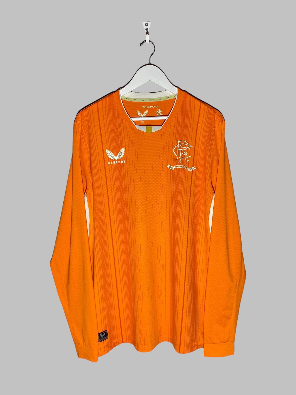 Other Rangers FC 150 Years Orange Jersey Castore Long Sleeve Size US XL / EU 56 / 4 - 1 Thumbnail