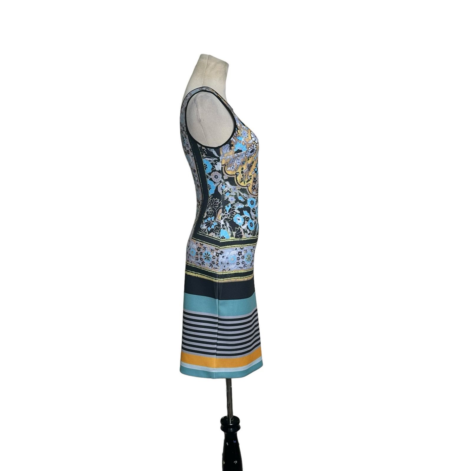 Anthropologie Clover Canyon colorful fitted mini dress size small Size S / US 4 / IT 40 - 15 Thumbnail