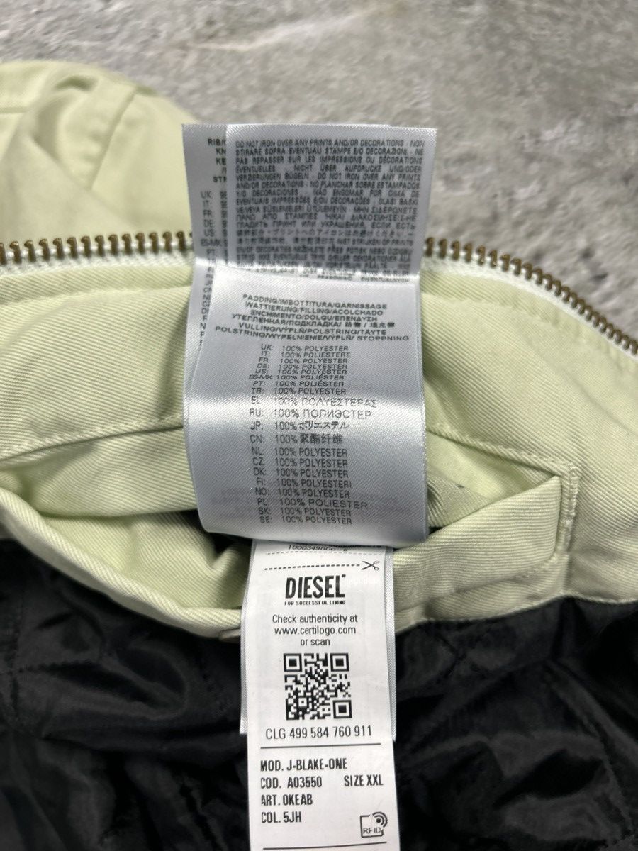 Diesel Diesel bomber jacket nylon avantgarde J-Blake-One Size US XXL / EU 58 / 5 - 8 Thumbnail