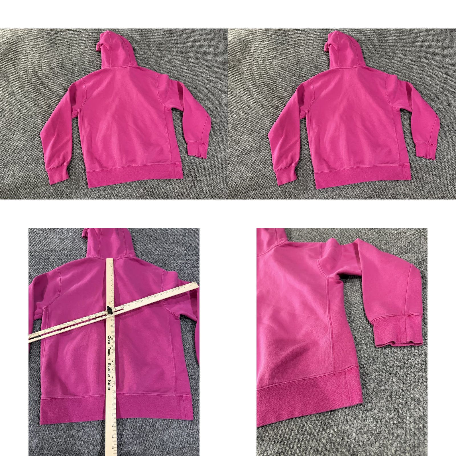 Nike Nike Hoodie Mens S Pink Pullover Fleece Sweatshirt Kangaroo Pocket Swoosh Size US S / EU 44-46 / 1 - 8 Thumbnail